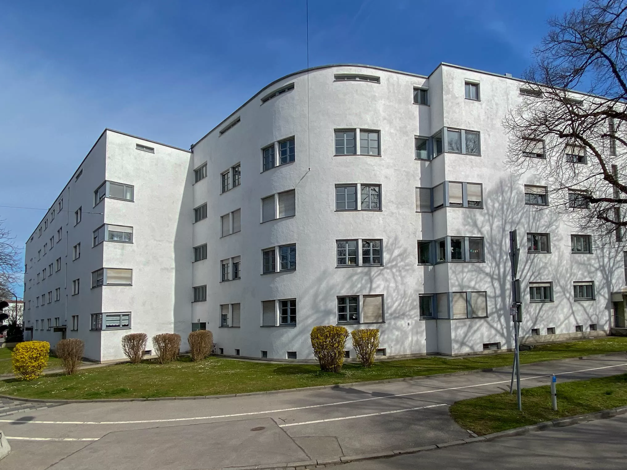 Lessinghof, 1930-1931. Architekt: Thomas Wechs. Foto: Daniela Christmann