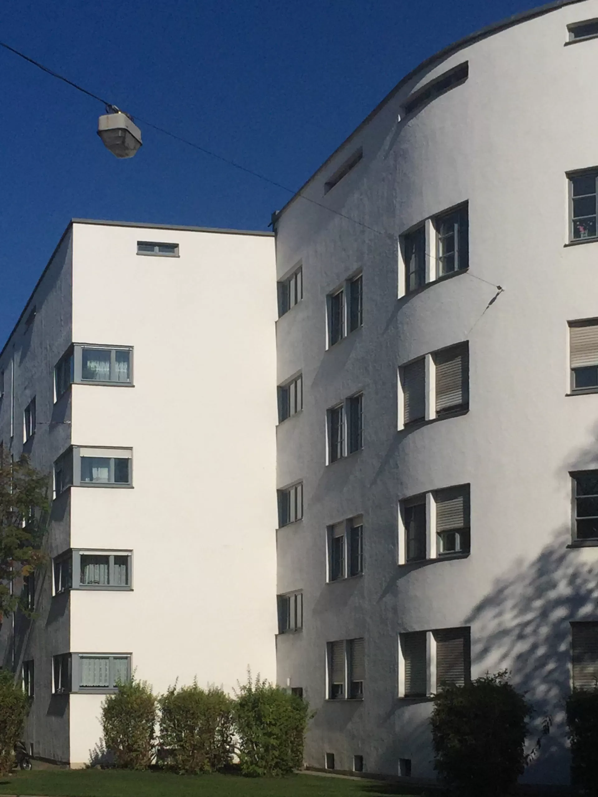 Wohnanlage Lessinghof, 1930-931. Architekt: Thomas Wechs