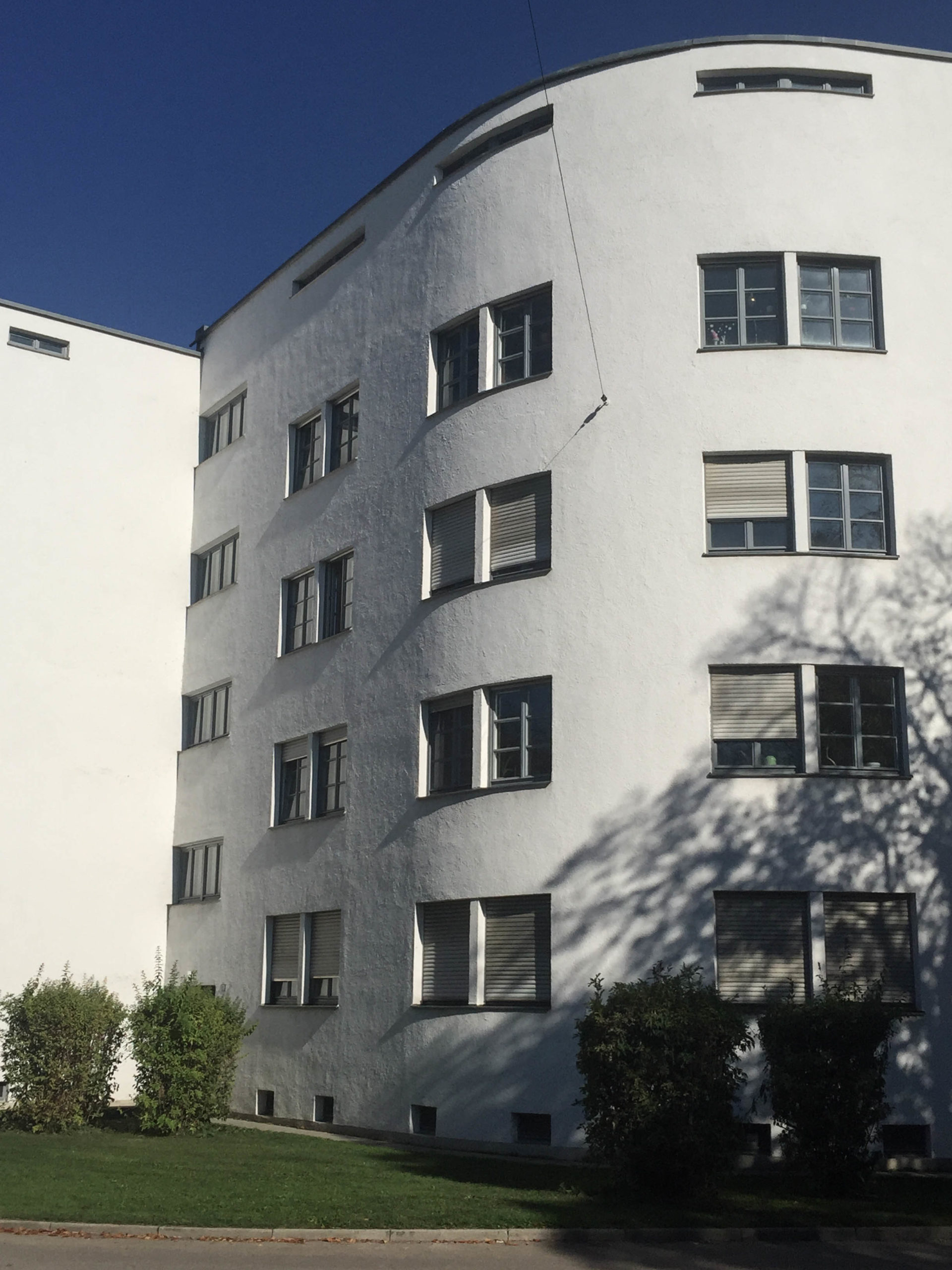 Wohnanlage Lessinghof, 1930-931. Architekt: Thomas Wechs