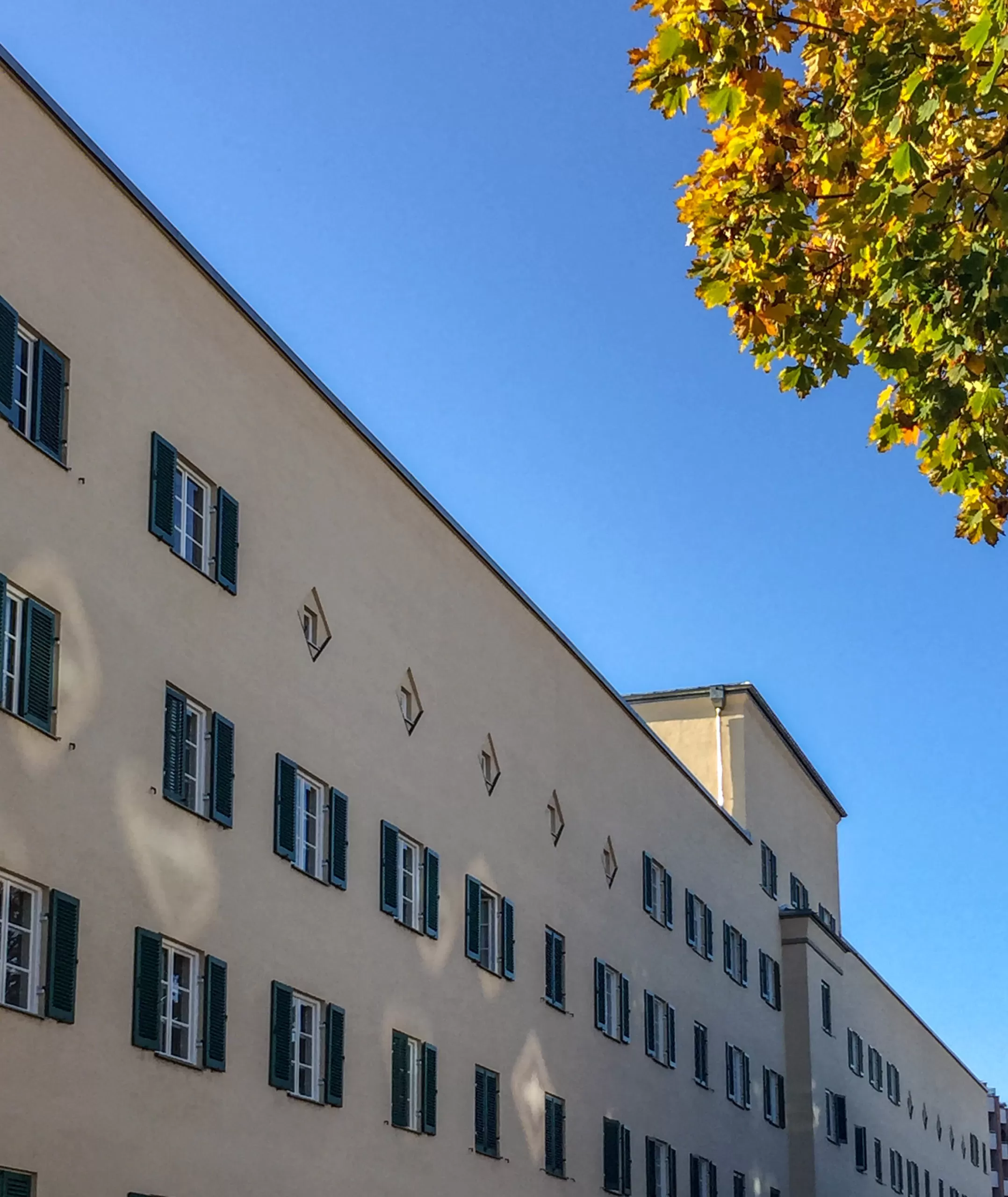 Wohnanlage Birkenhof, 1928. Architekt: Otto Holzer