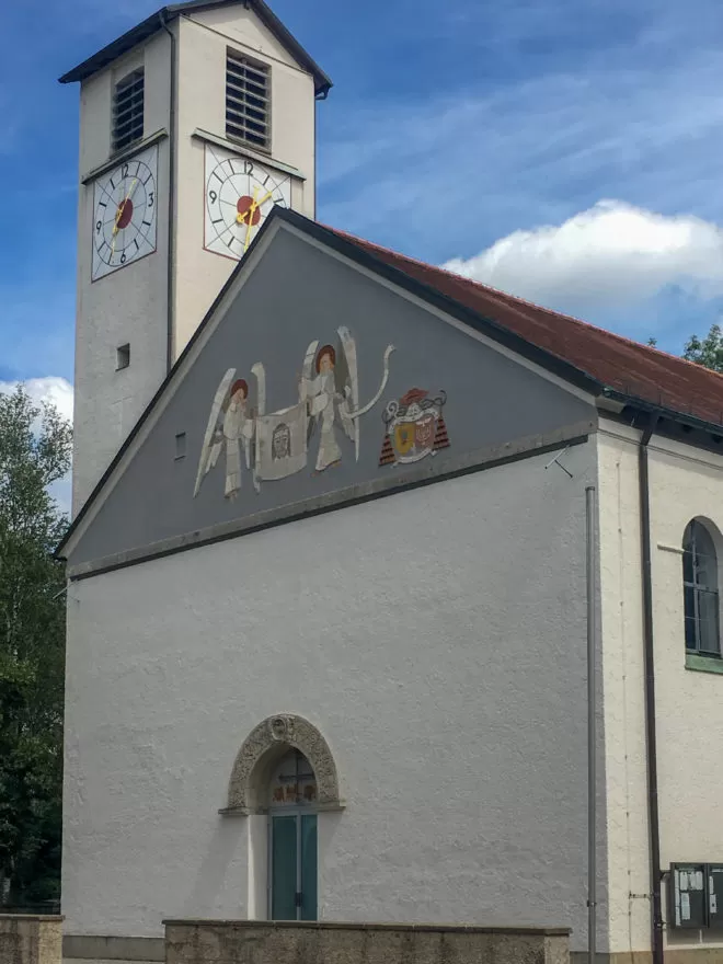 Katholische Pfarrkirche Heilig Blut, 1932-1934. Architekt: Hans Döllgast