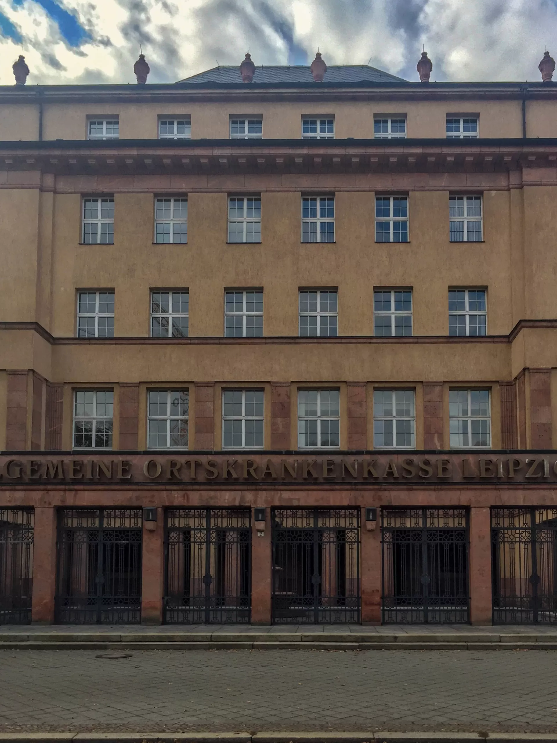 Verwaltungsgebäude, 1922-1925. Architekt: Otto Droge