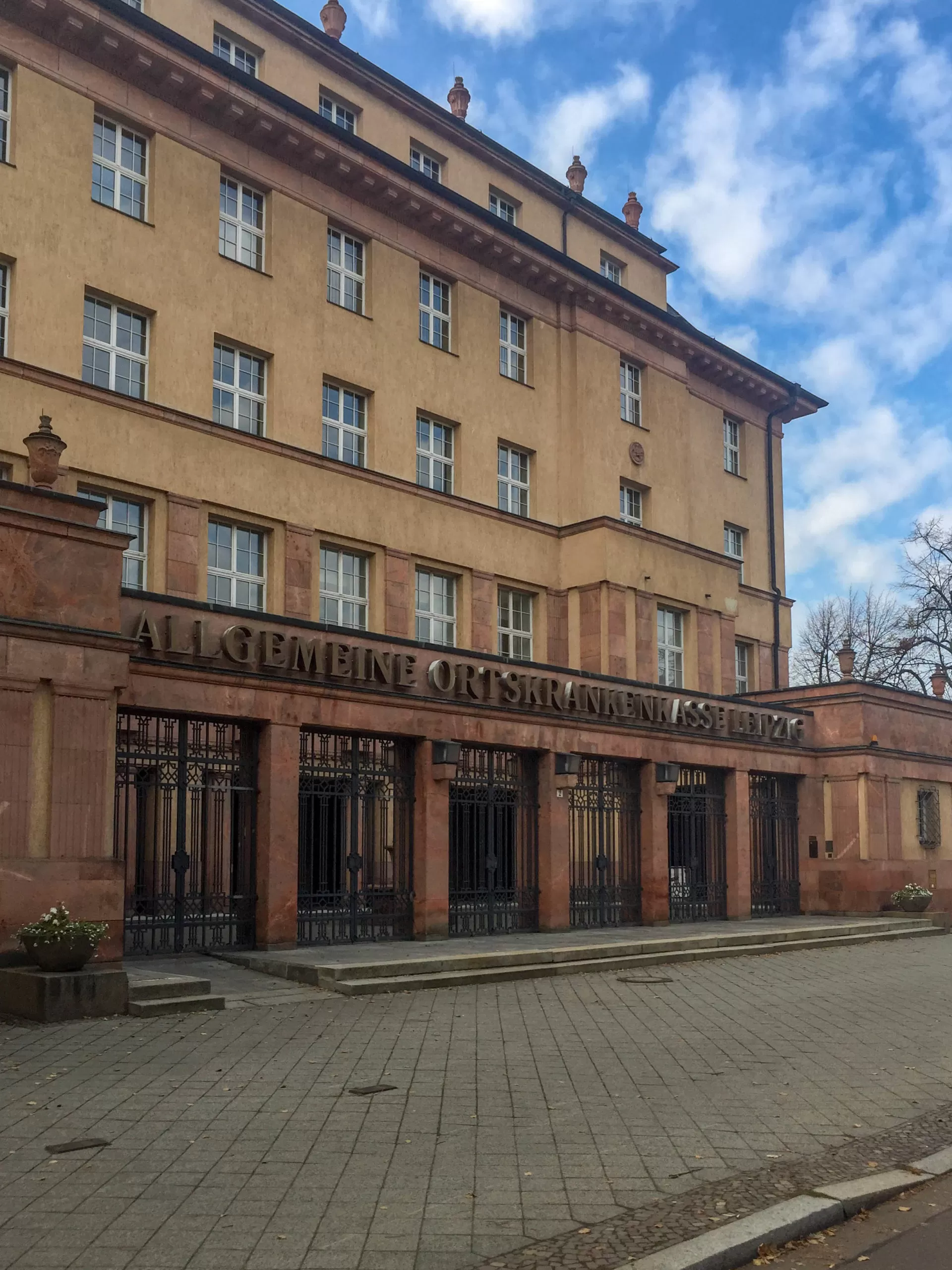 Verwaltungsgebäude, 1922-1925. Architekt: Otto Droge