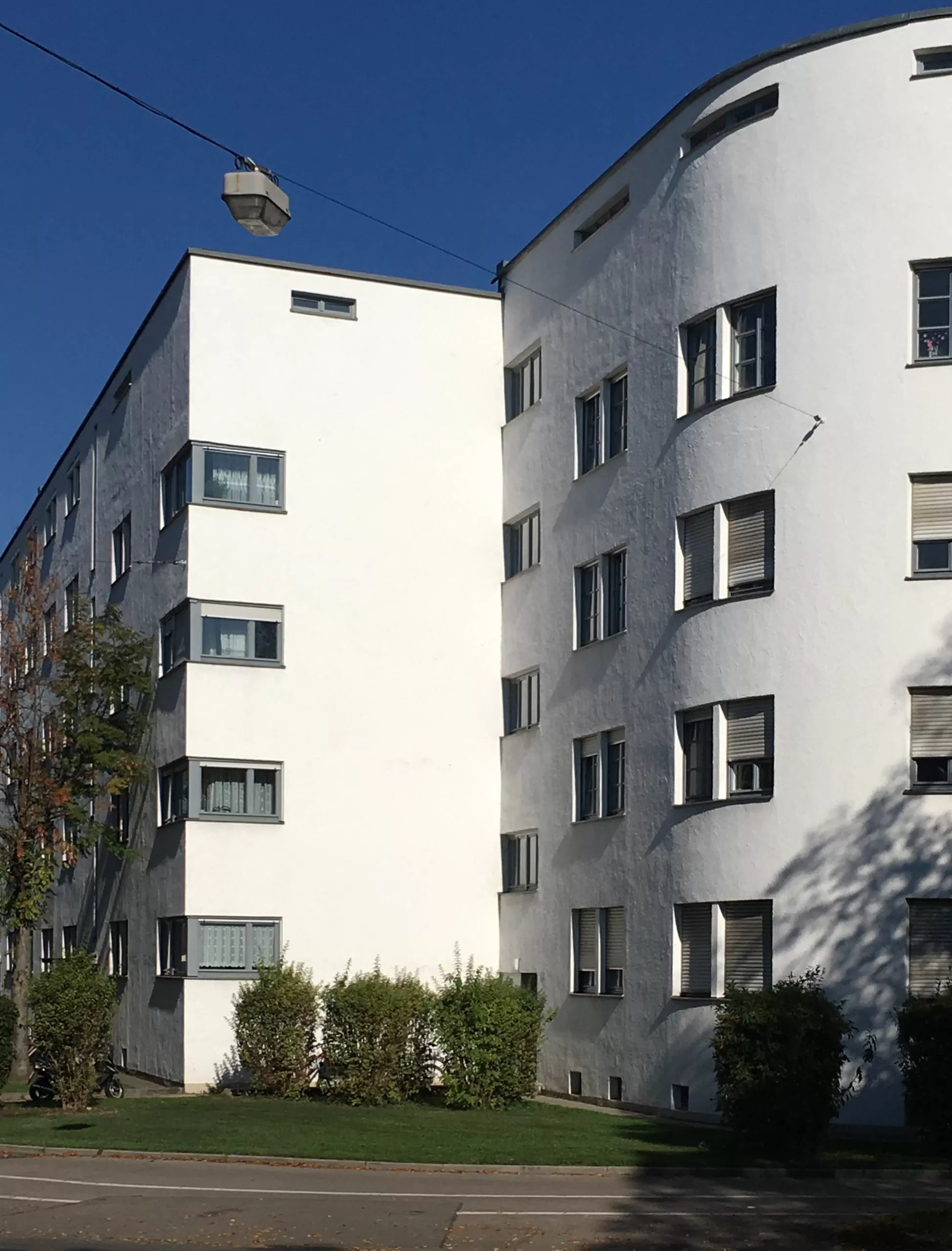 Wohnanlage Lessinghof, 1930-931. Architekt: Thomas Wechs