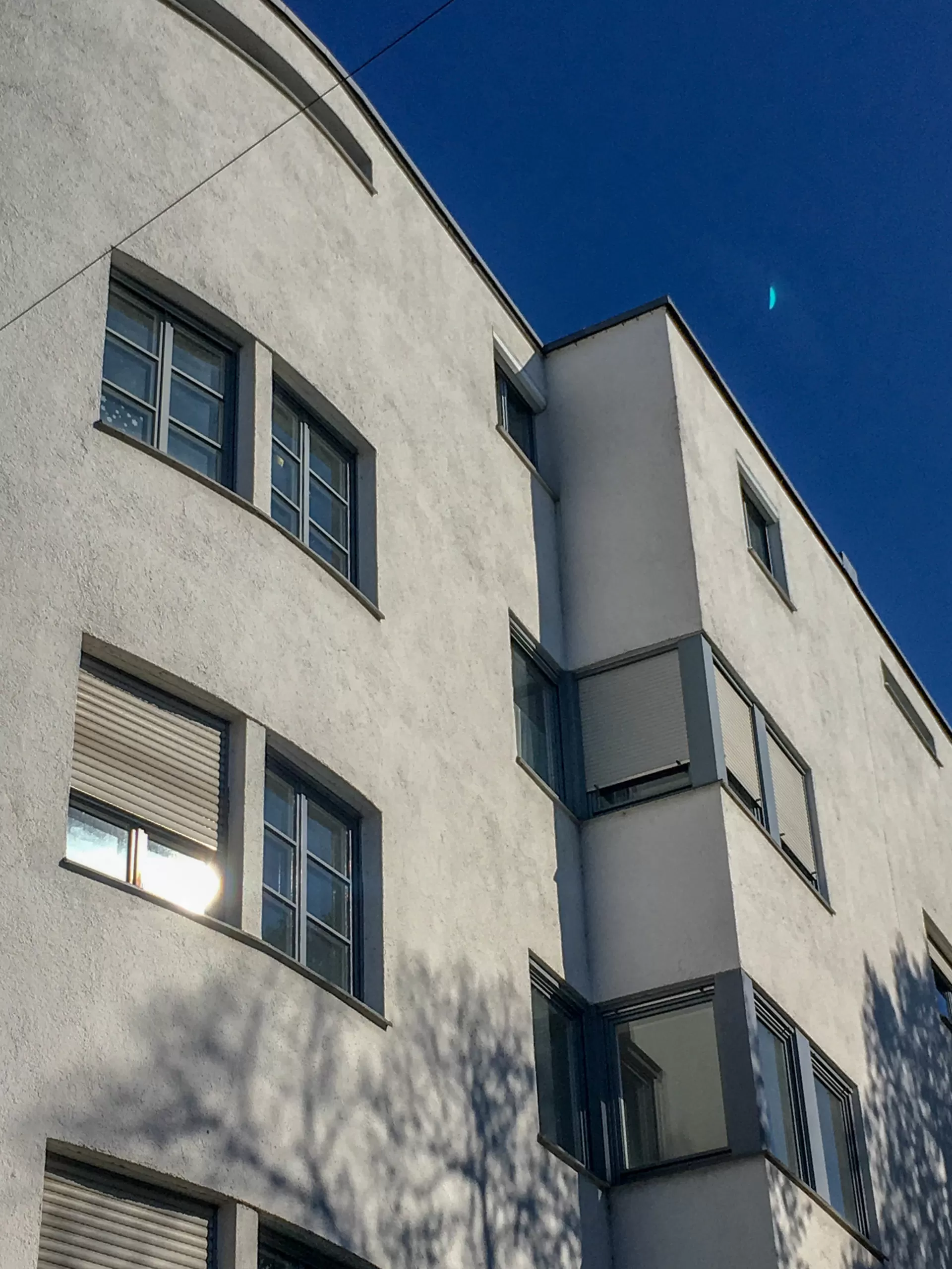 Wohnanlage Lessinghof, 1930-931. Architekt: Thomas Wechs