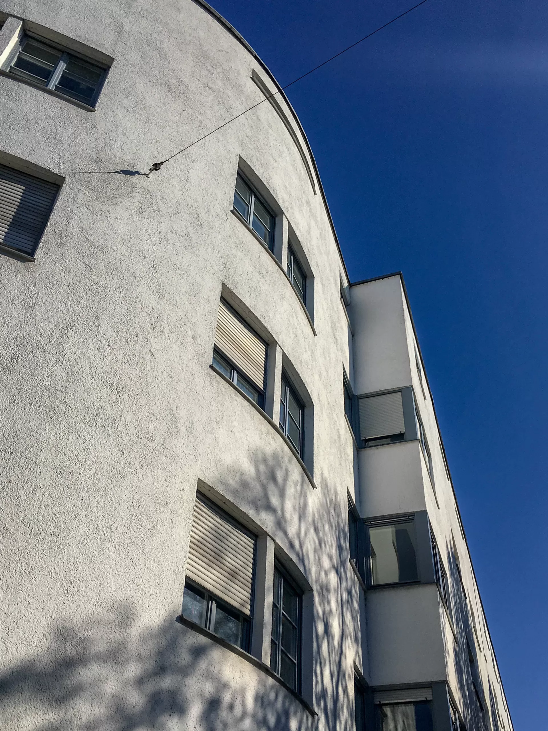 Wohnanlage Lessinghof, 1930-931. Architekt: Thomas Wechs