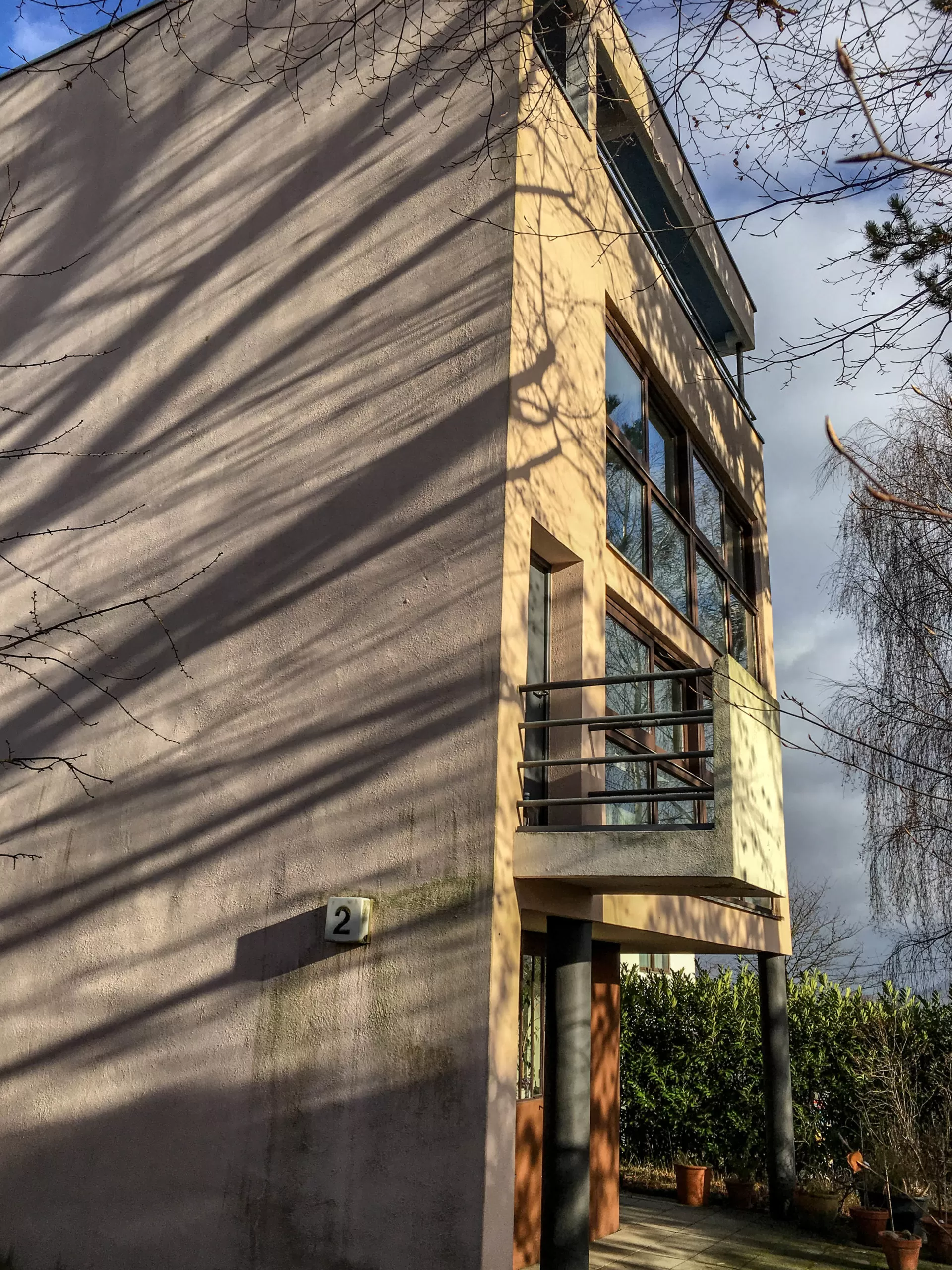 Wohnhaus, 1927. Architekten Le Corbusier, Pierre Jeanneret