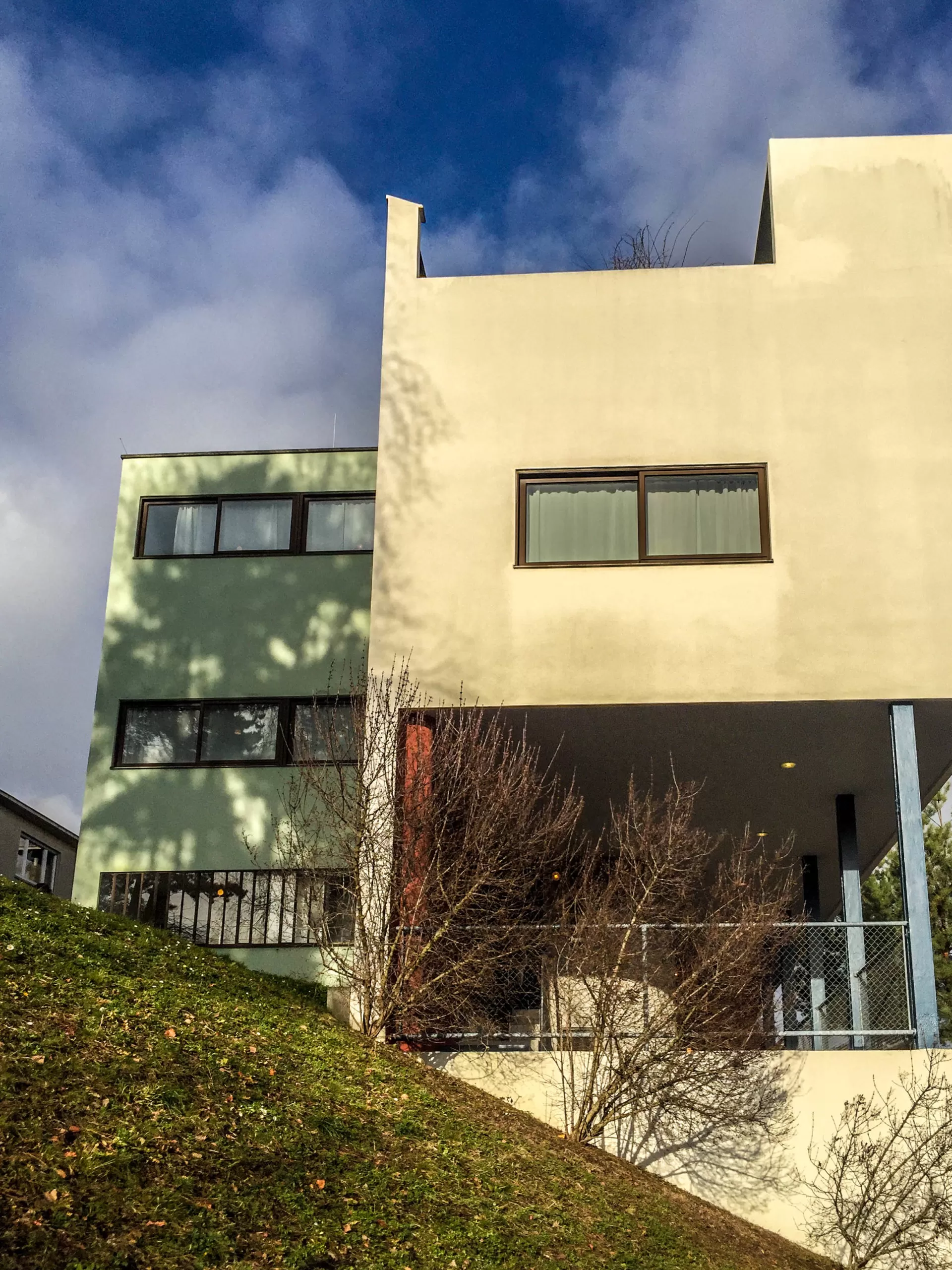 Doppelhaus, 1927. Architekten: Le Corbusier, Pierre Jeanneret