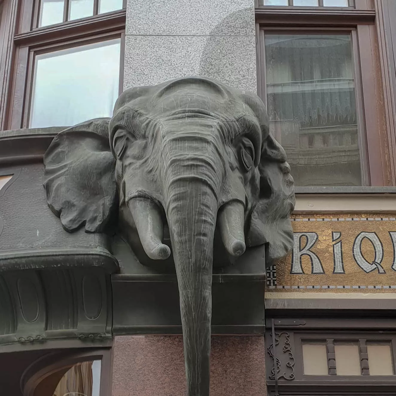 Riquethaus, 1908-1909. Architekt: Paul Lange