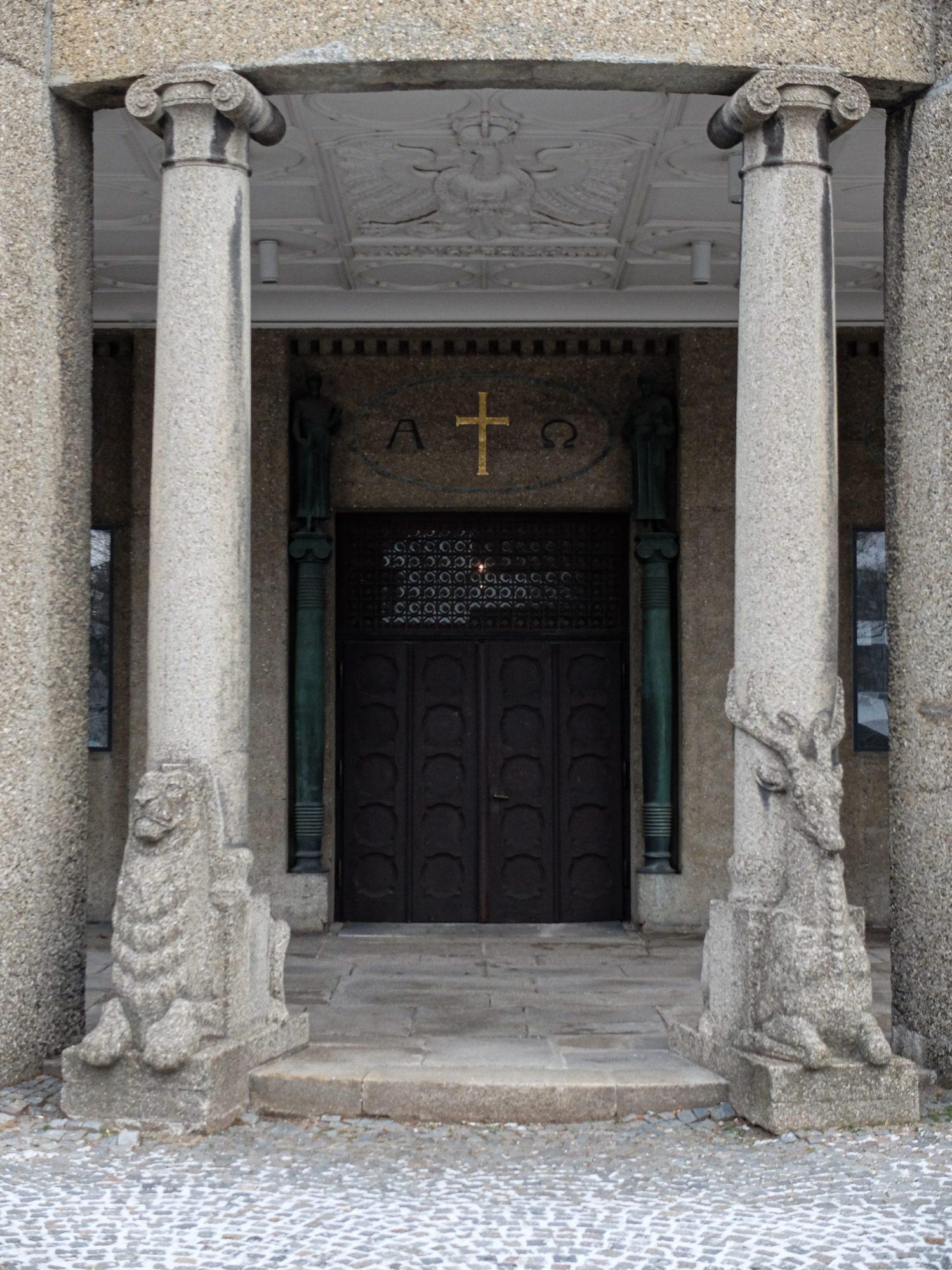 St. Paul's Church, 1908-1910. Architect: Theodor Fischer