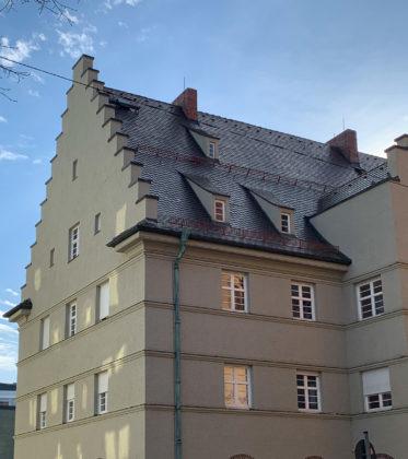 Postamt, 1922-1925. Architekten: Thomas Wechs, Georg Werner