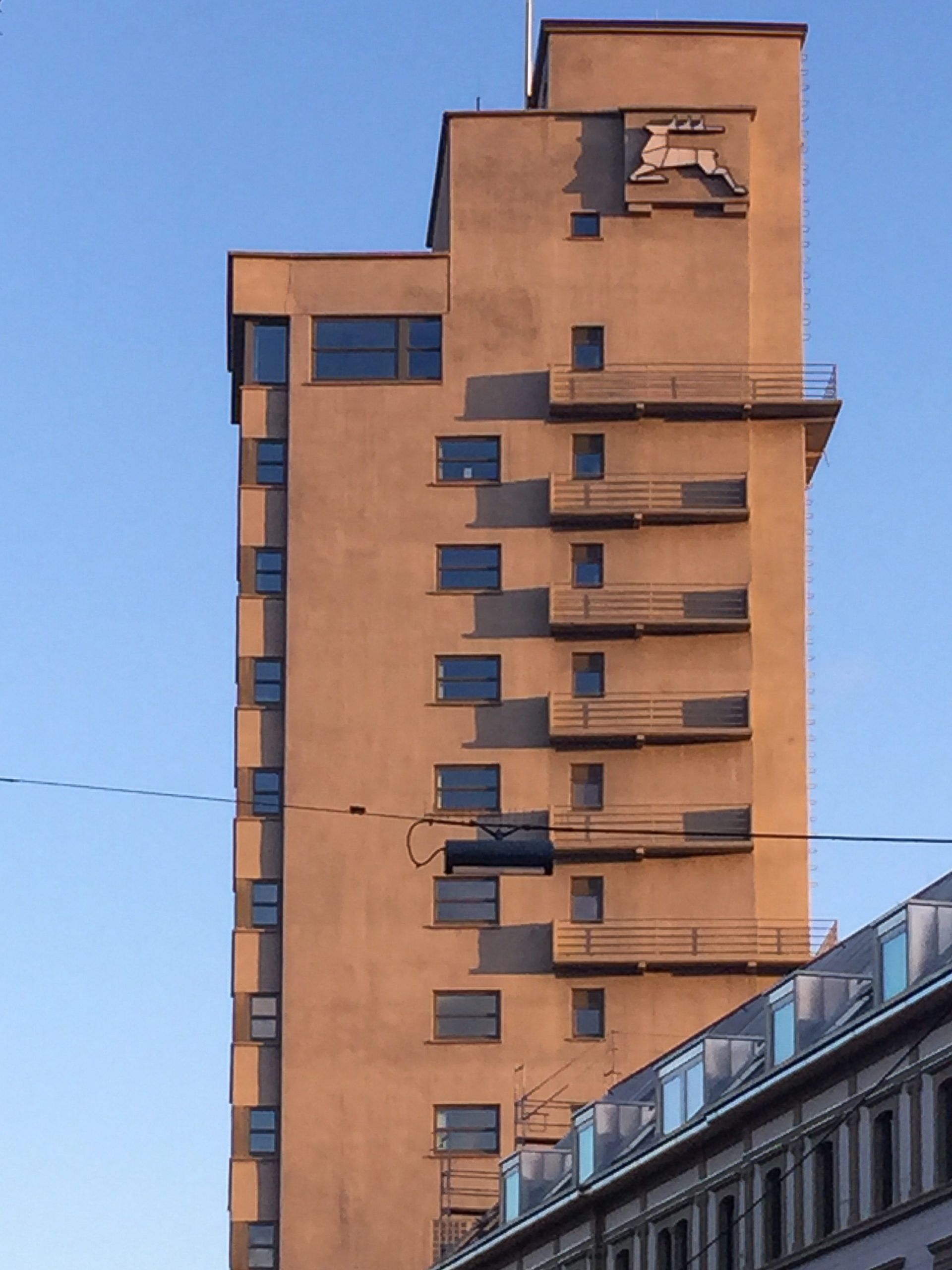 Tagblatt-Turm, 1924-1928. Architekt: Ernst Otto Oßwald. Foto: Daniela Christmann