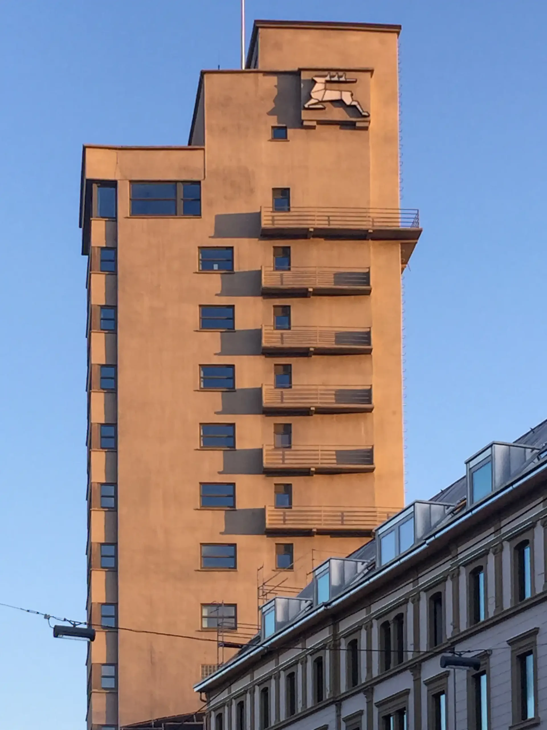 Tagblatt-Turm, 1924-1928. Architekt: Ernst Otto Oßwald. Foto: Daniela Christmann