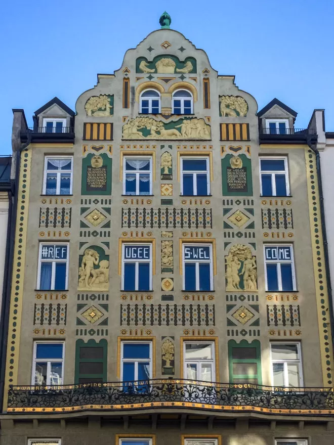 Mietshaus, 1905. Architekt: August Zeh