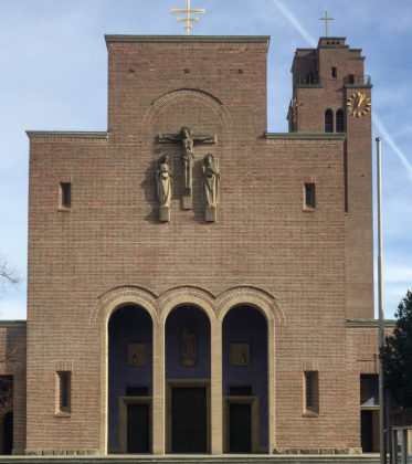 Sankt Petrus Canisius, 1927-1928. Architekten: Hugo Schlösser, Wilhelm Friedrich Laur