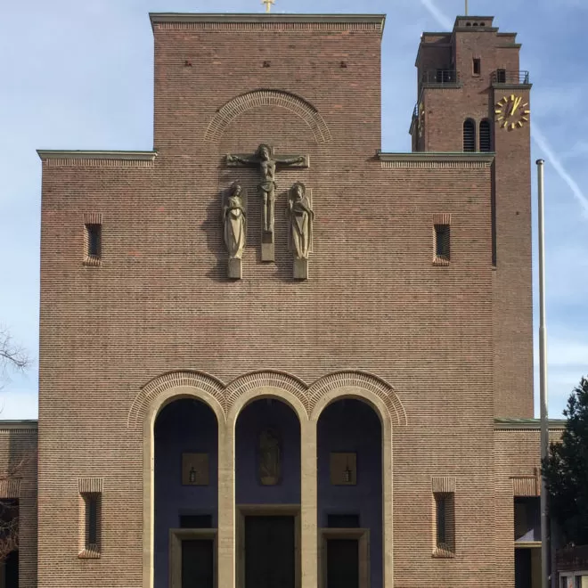 Sankt Petrus Canisius, 1927-1928. Architekten: Hugo Schlösser, Wilhelm Friedrich Laur