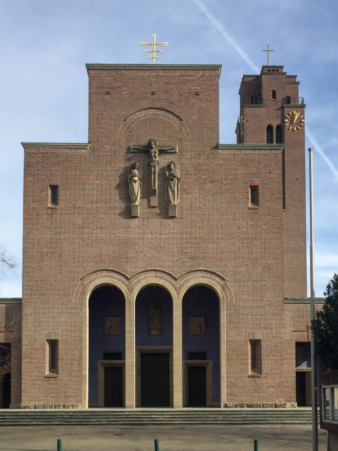 Sankt Petrus Canisius, 1927-1928. Architekten: Hugo Schlösser, Wilhelm Friedrich Laur