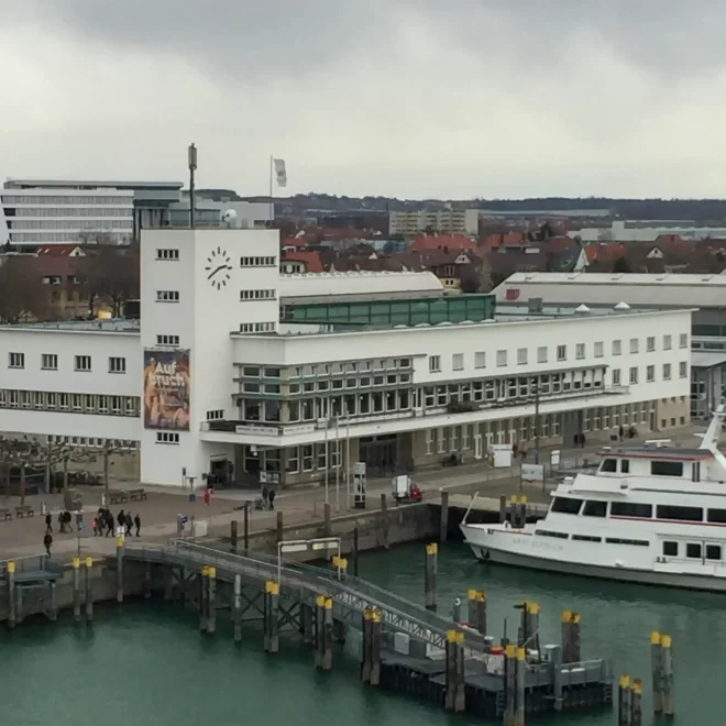 Hafenbahnhof, 1931-1933. Architekt: Karl Hagenmayer. Foto: Daniela Christmann