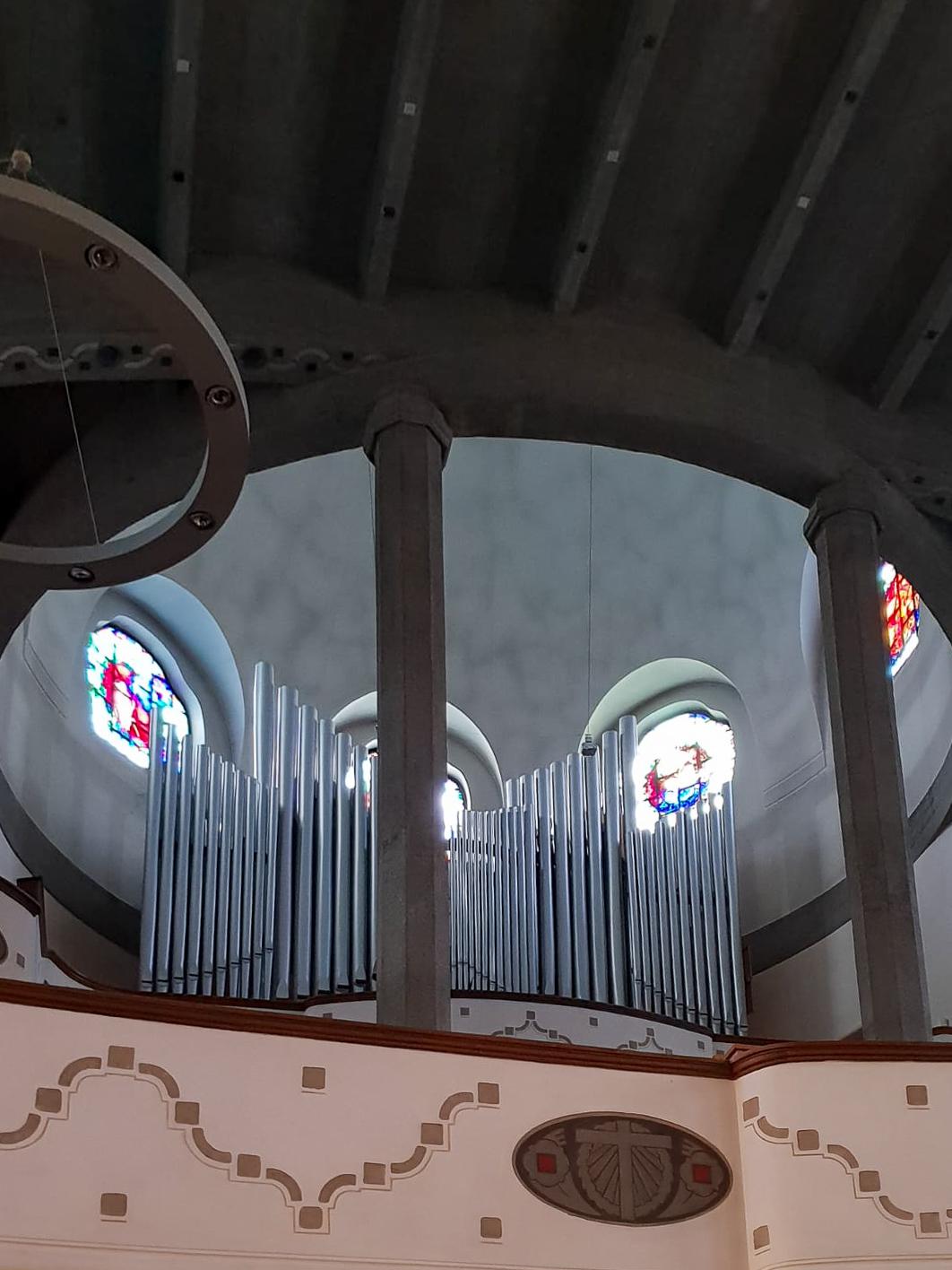 Orgel, Pauluskirche, 1908-1910. Architekt: Theodor Fischer