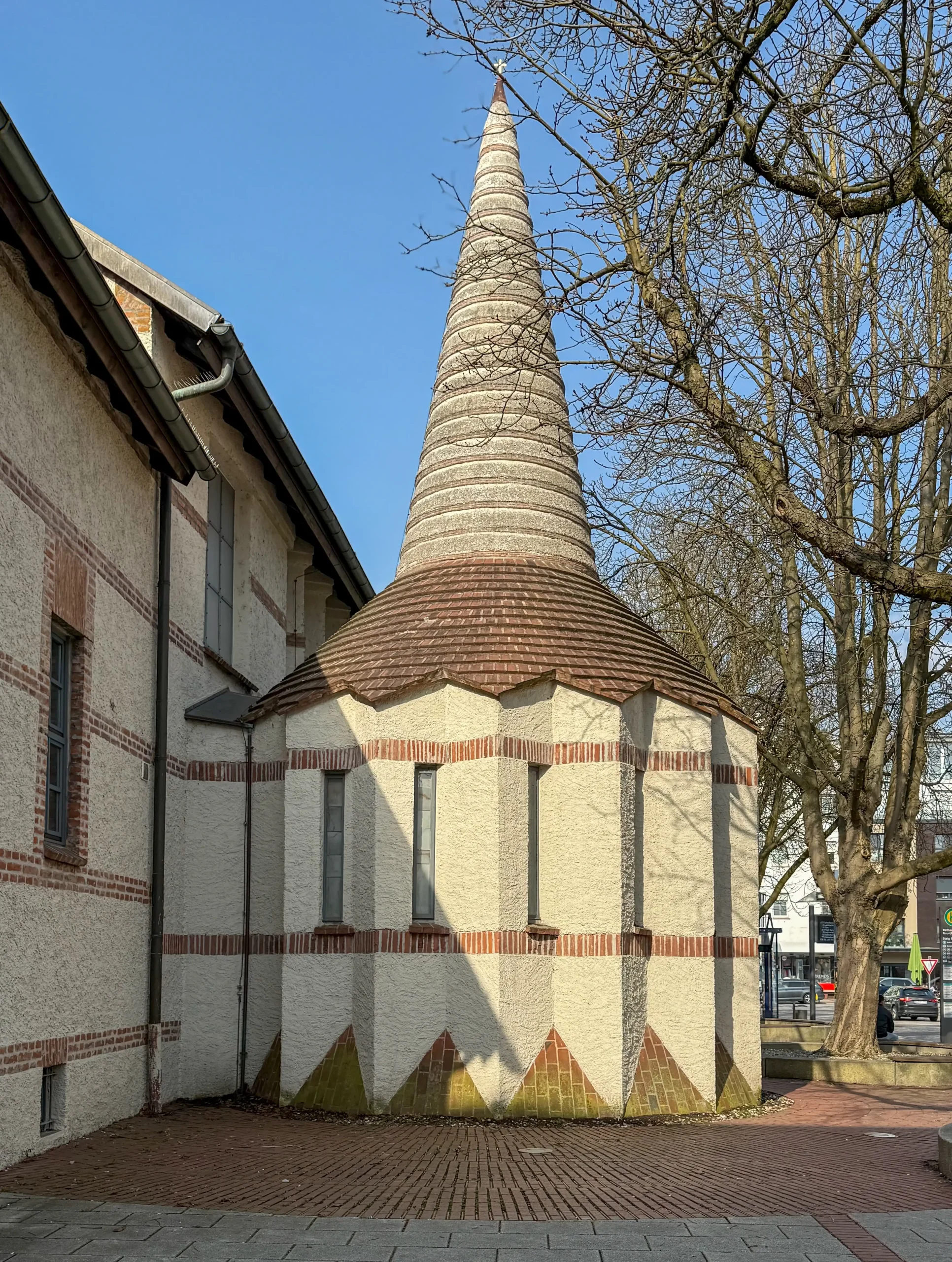 St Johann Baptist, 1926-1927. Architect: Dominikus Böhm. Photo: Daniela Christmann