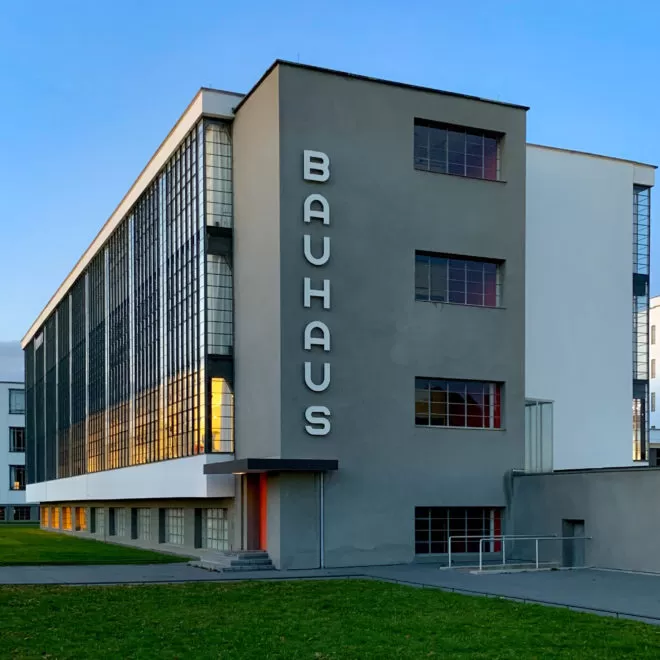 Bauhausgebäude, 1925-1926. Architekt: Walter Gropius. Foto: Daniela Christmann