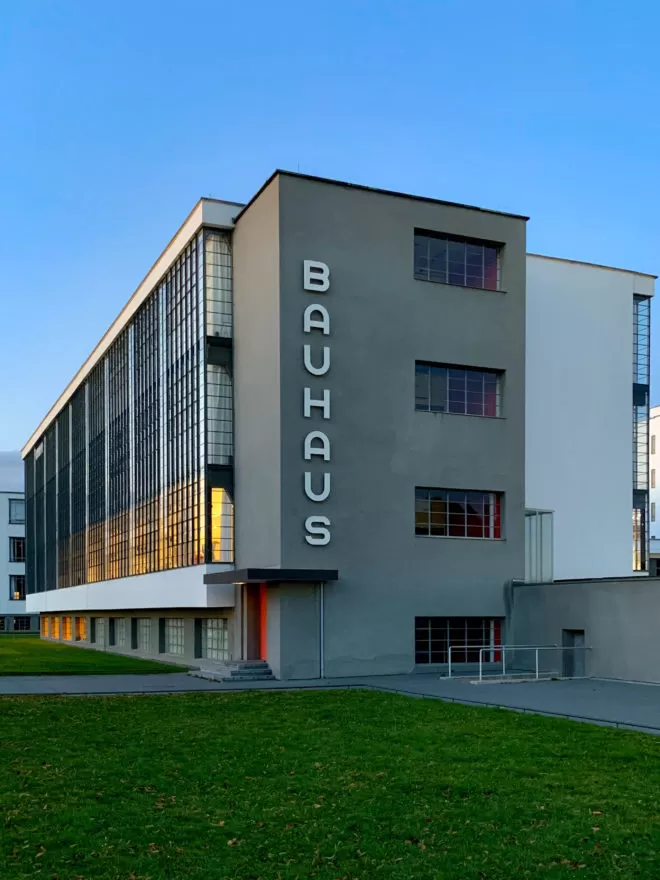 Bauhausgebäude, 1925-1926. Architekt: Walter Gropius. Foto: Daniela Christmann