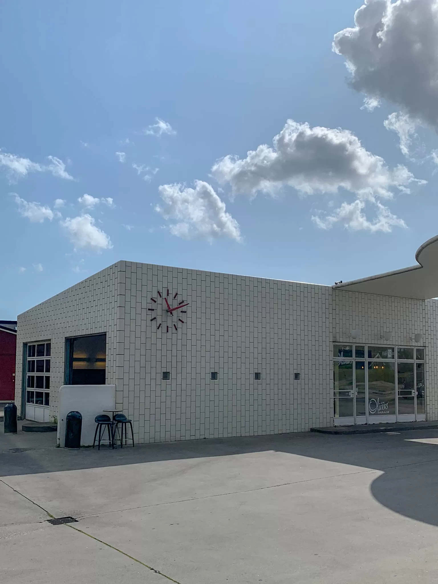 Tankstelle Skovshoved, 1936. Architekt: Arne Jacobsen. Foto: Daniela Christmann