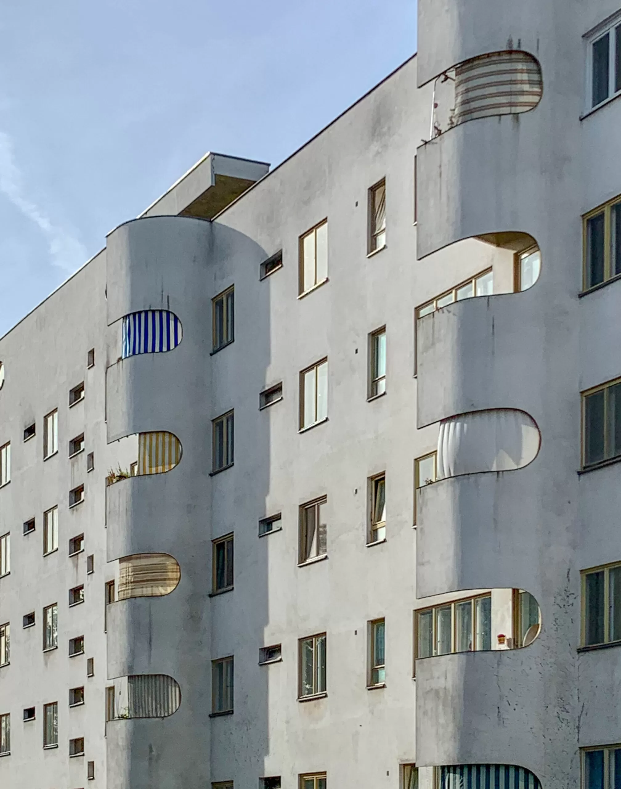 Wohnanlage, 1929-1930. Architekt: Hans Scharoun