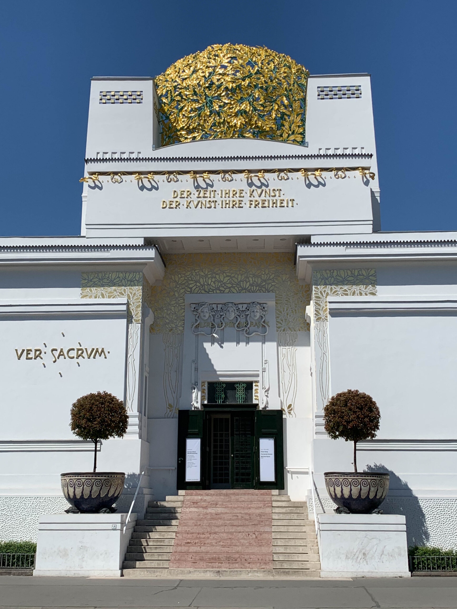 Ausstellungsgebäude der Wiener Secession, 1897-1898. Architekt: Joseph Maria Olbrich