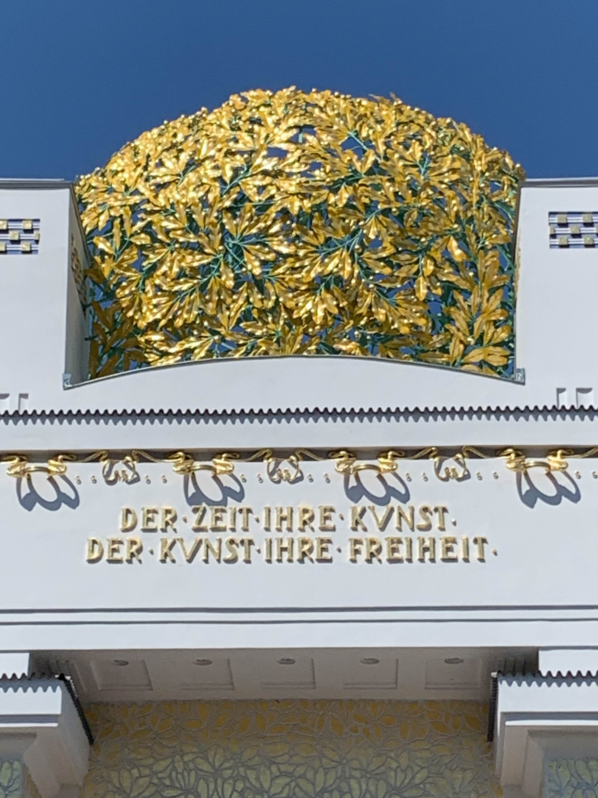 Ausstellungsgebäude der Wiener Secession, 1897-1898. Architekt: Joseph Maria Olbrich. Foto: Daniela Christmann