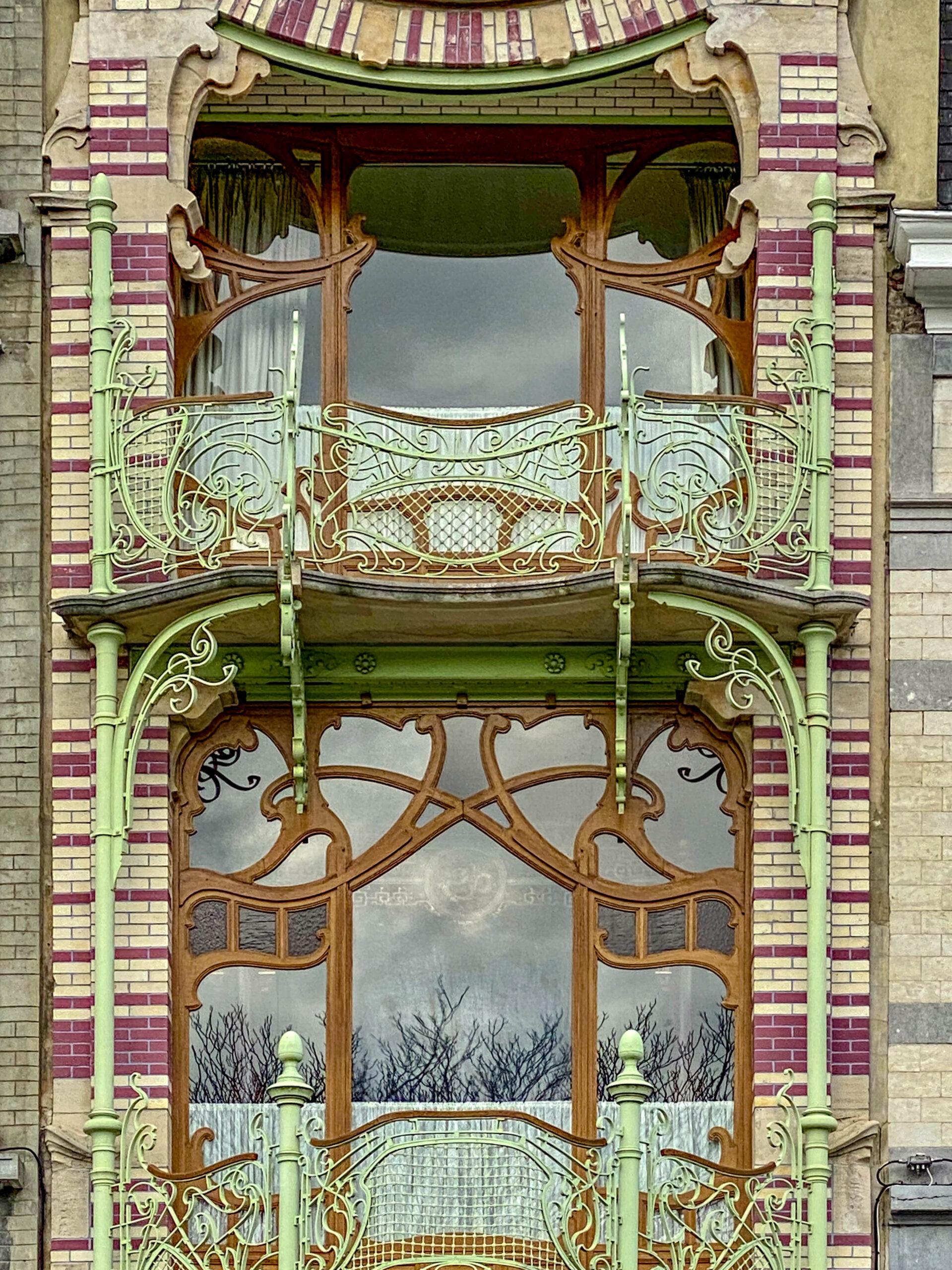 Maison Saint-Cyr, 1901-1903. Architekt: Gustave Strauven