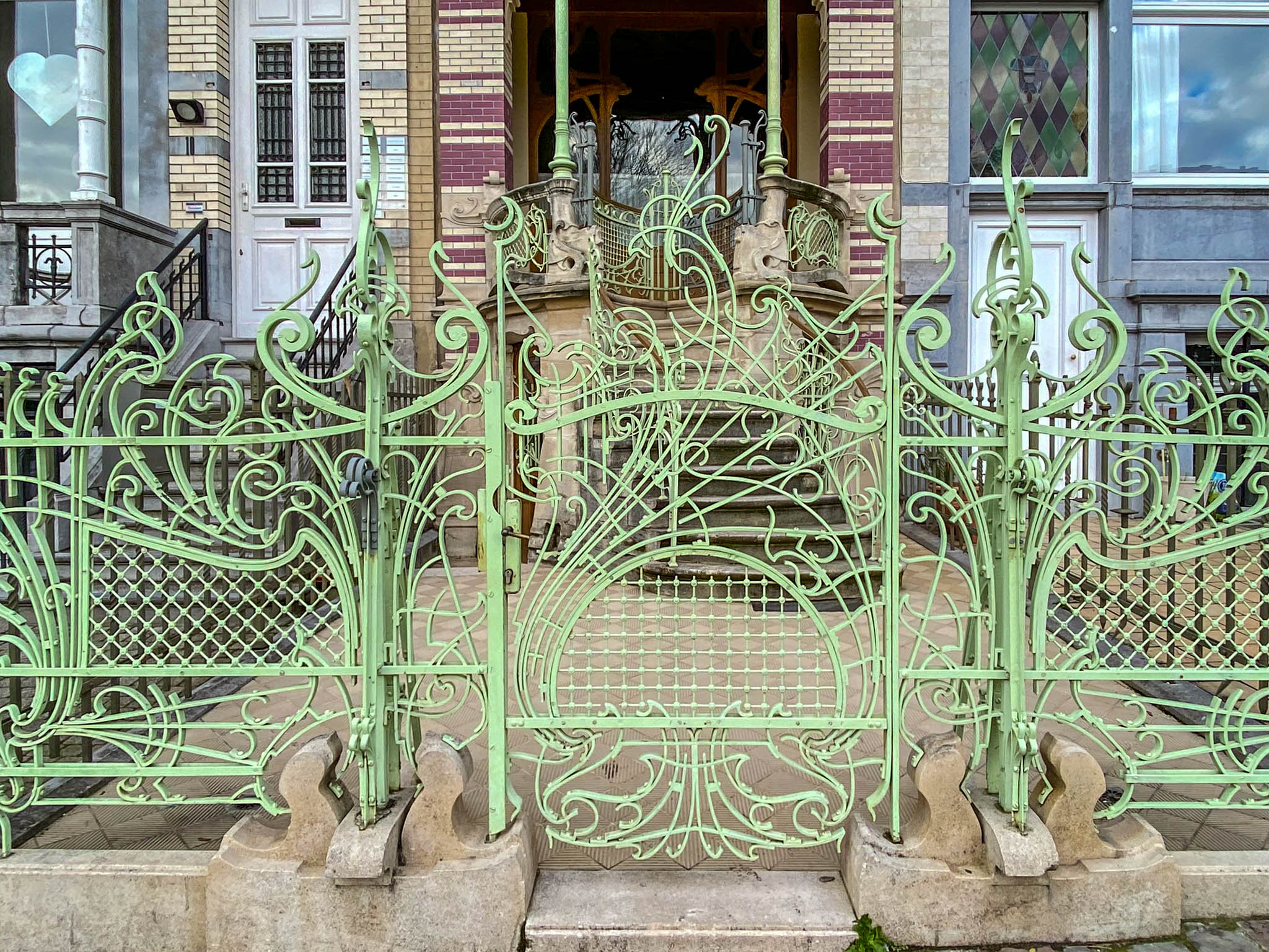 Maison Saint-Cyr, 1901-1903. Architekt: Gustave Strauven