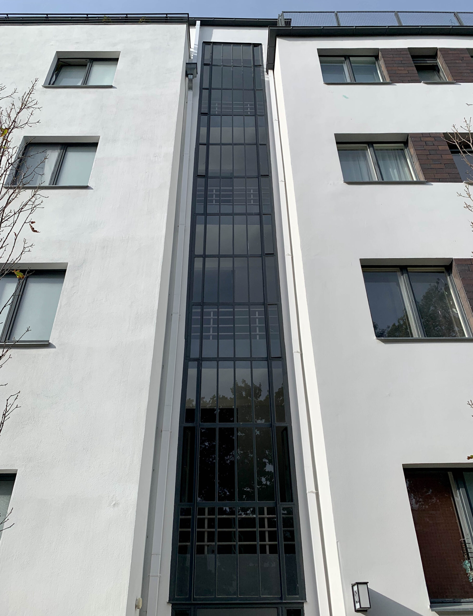 Wohnanlage, Siemensstadt, 1929-1931. Architekt: Walter Gropius