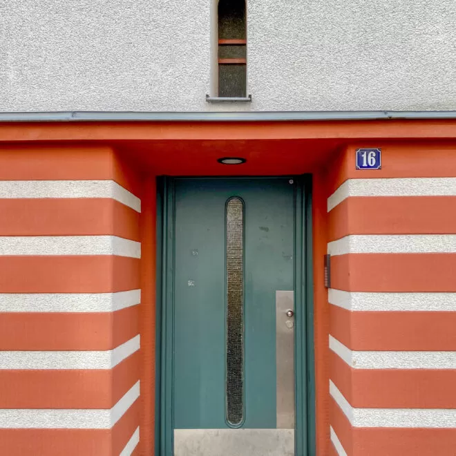 Naumann Siedlung, 1927-1929. Architekten: Manfred Faber, Otto Scheib, Fritz Fuß, Hans Heinz Lüttgen