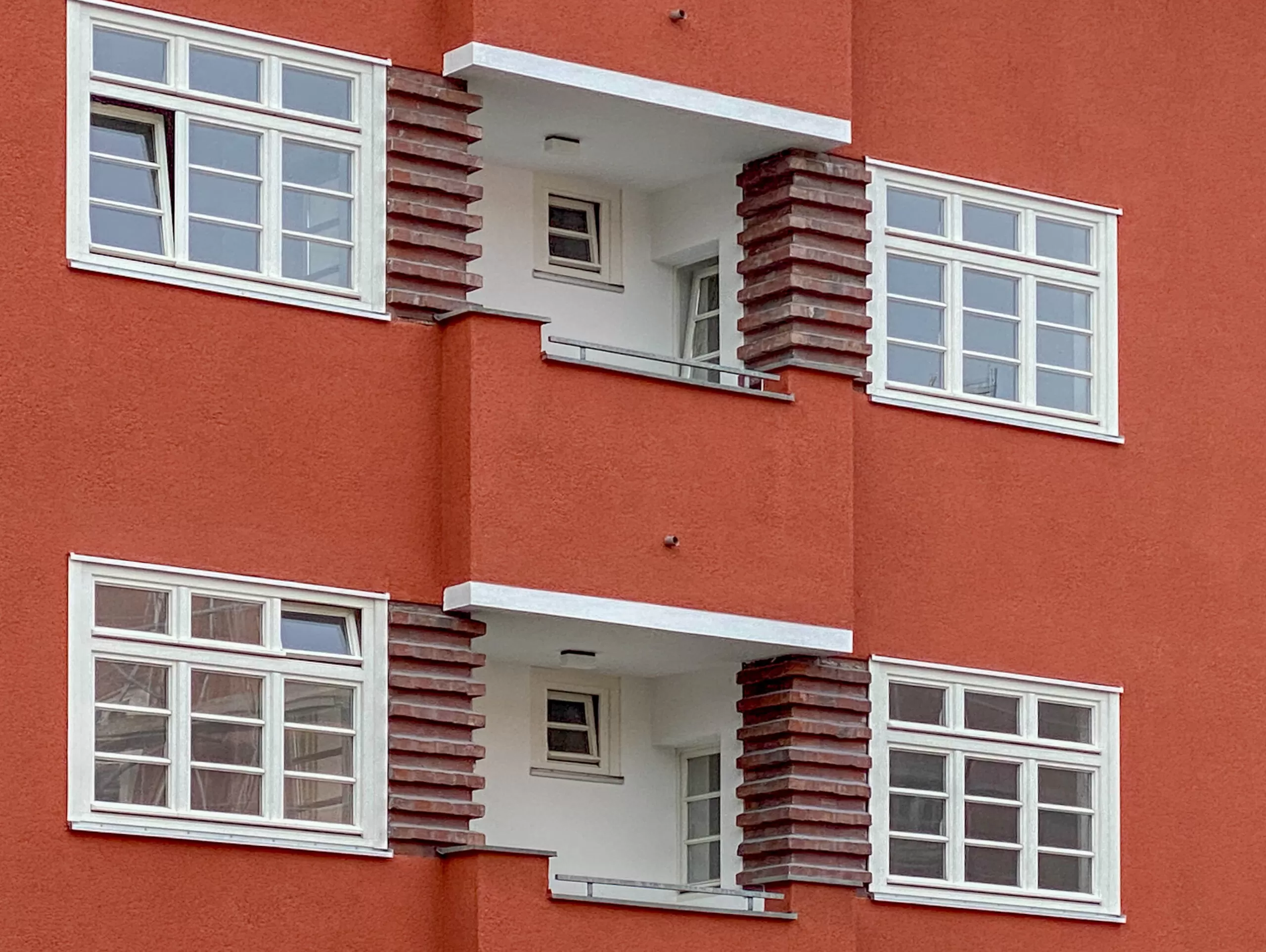 GAG Housing Estate Alpener Straße, 1927-1928. Architect: Otto Müller-Jena