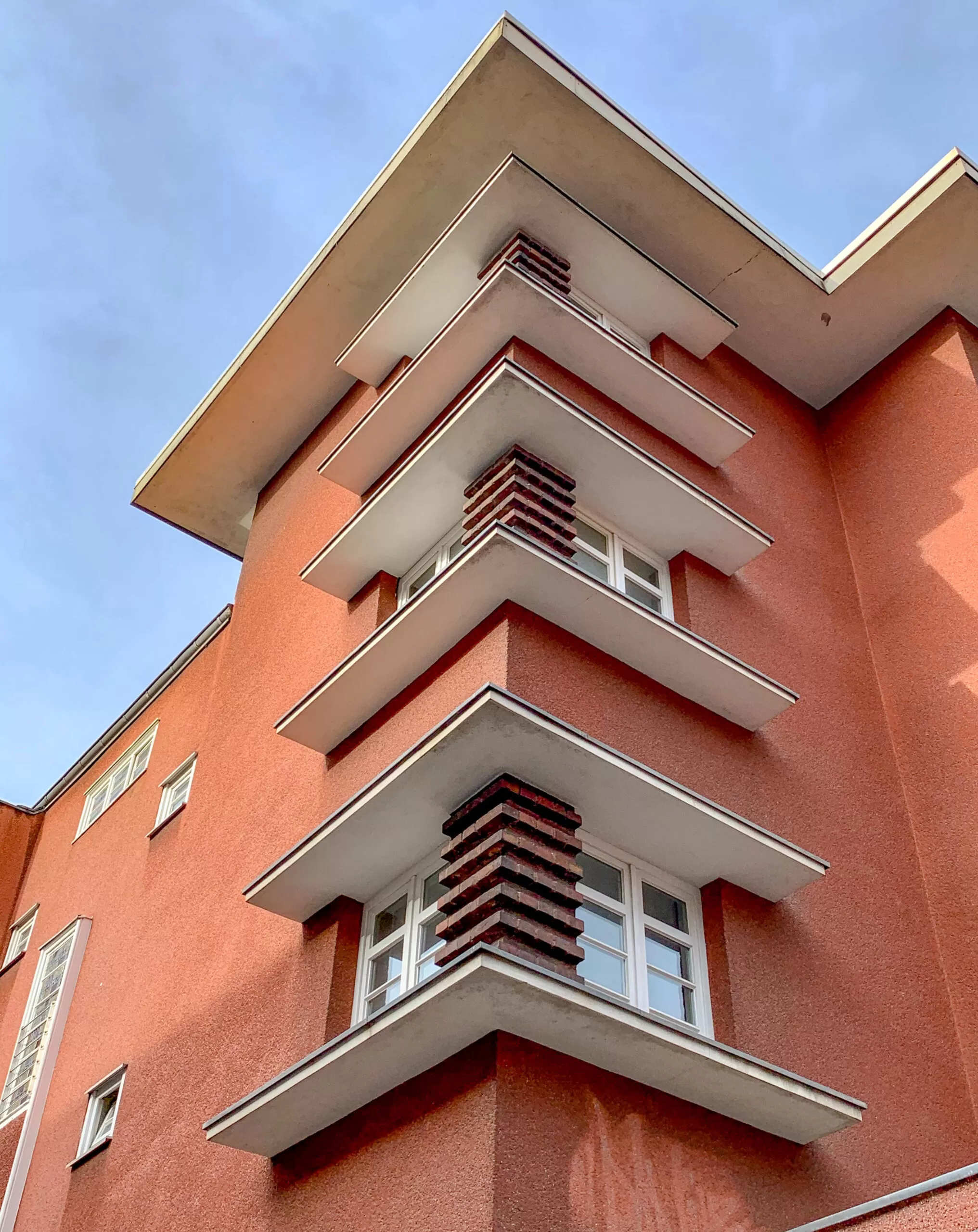 GAG Siedlung Alpener Straße, 1927-1928. Architekt: Otto Müller-Jena