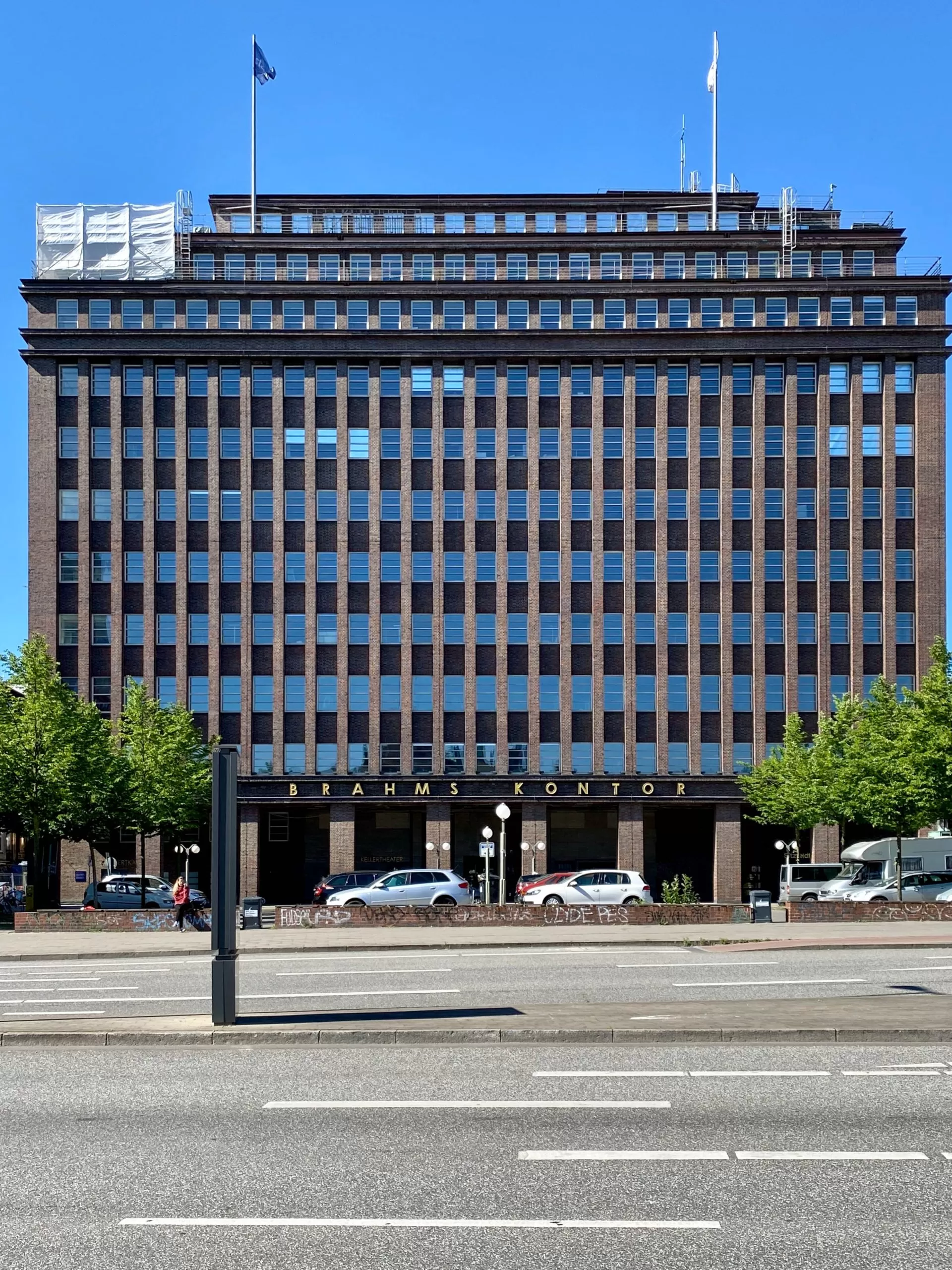 Brahms Kontor, 1929-1931. Architekten: Ferdinand Sckopp, Wilhelm Vortmann