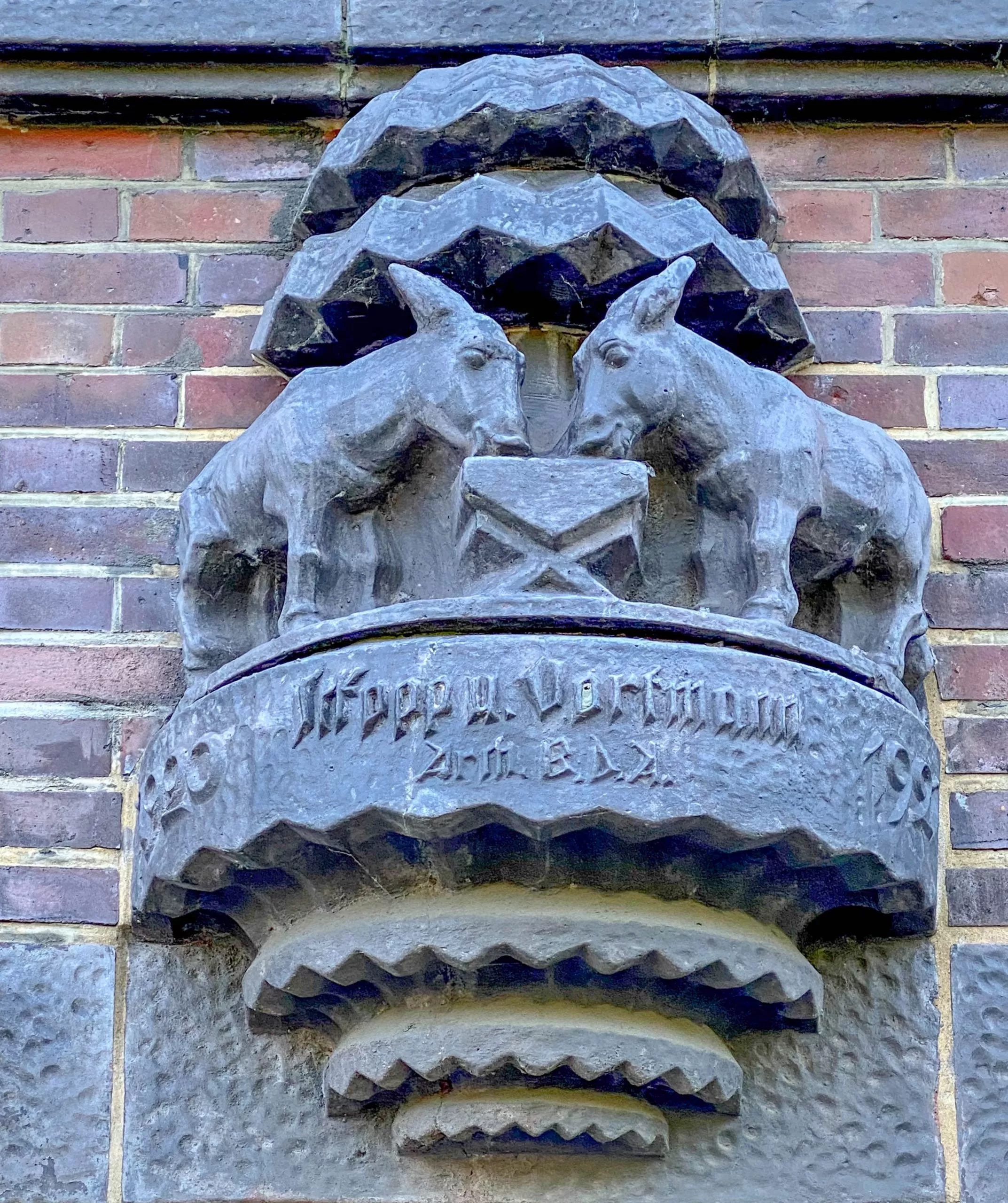 Brahms Kontor, 1919-1921. Architekten: Ferdinand Sckopp, Wilhelm Vortmann