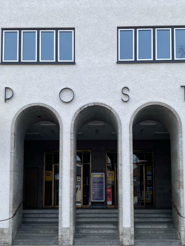 Main post office, 1929-1931. Architects: Robert Simm, Karl Meier, Georg Rosenauer. Photo: Daniela Christmann