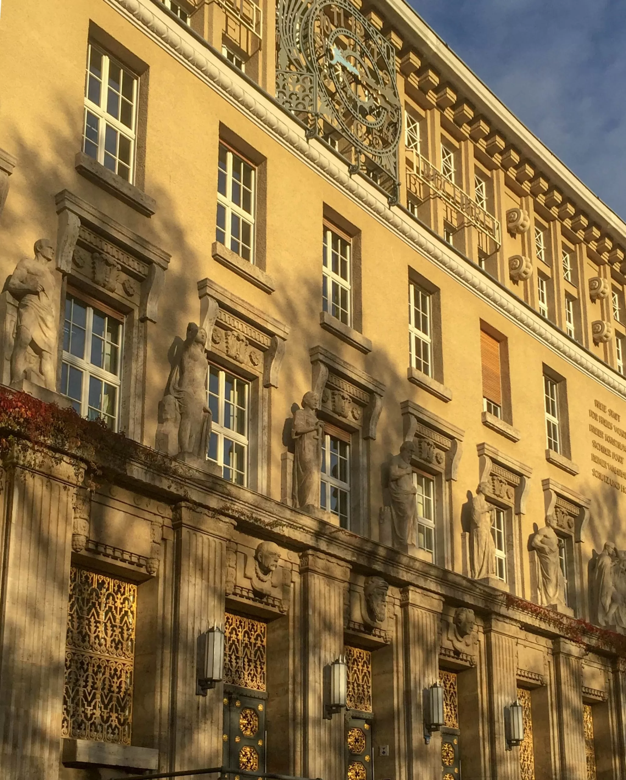 German National Library, 1914-1916. Architect: Oskar Pusch