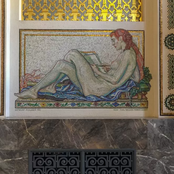 Deutsche Nationalbibliothek, 1914-1916. Architekt: Oskar Pusch. Foto: Daniela Christmann