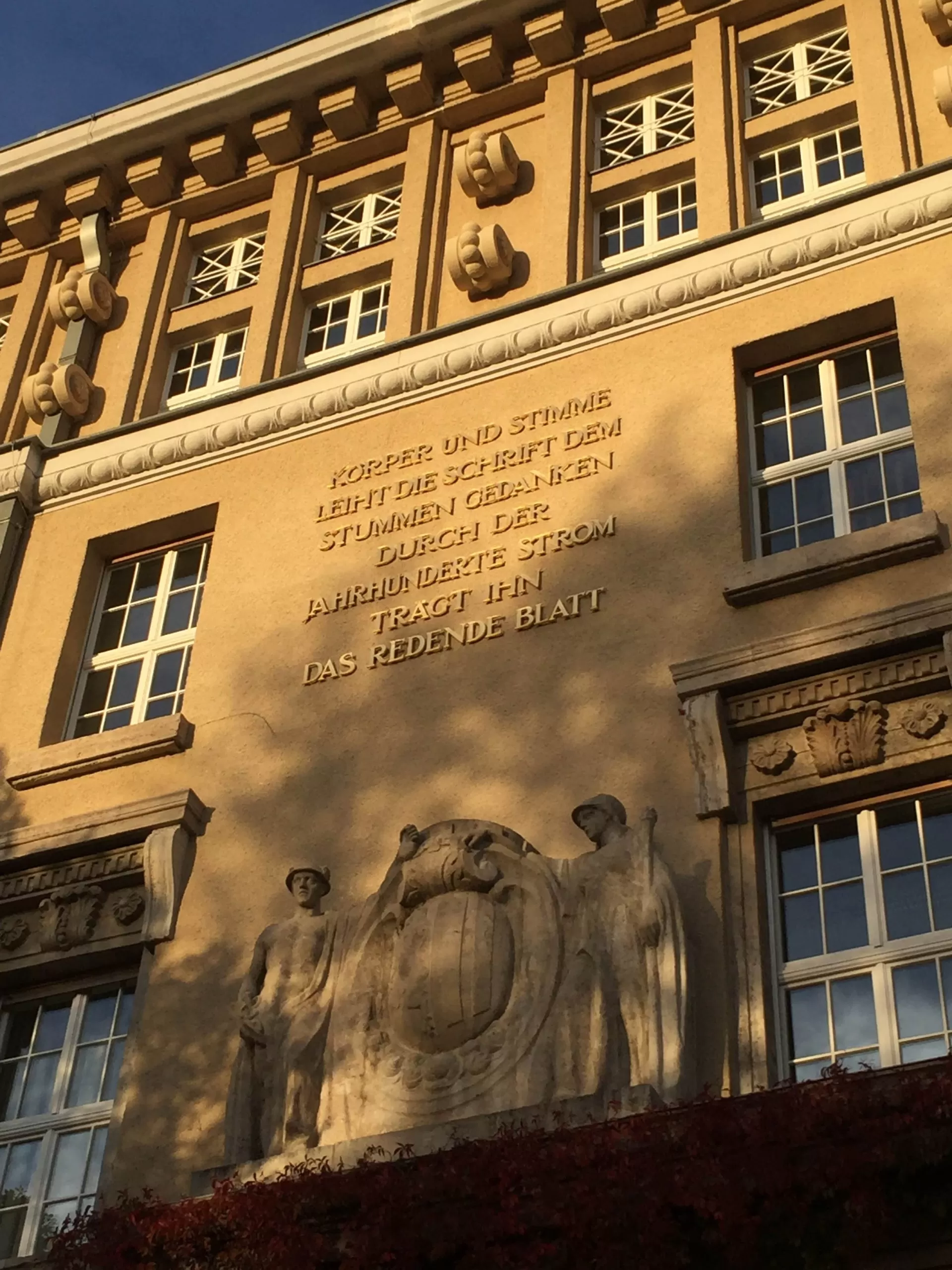 German National Library, 1914-1916. Architect: Oskar Pusch