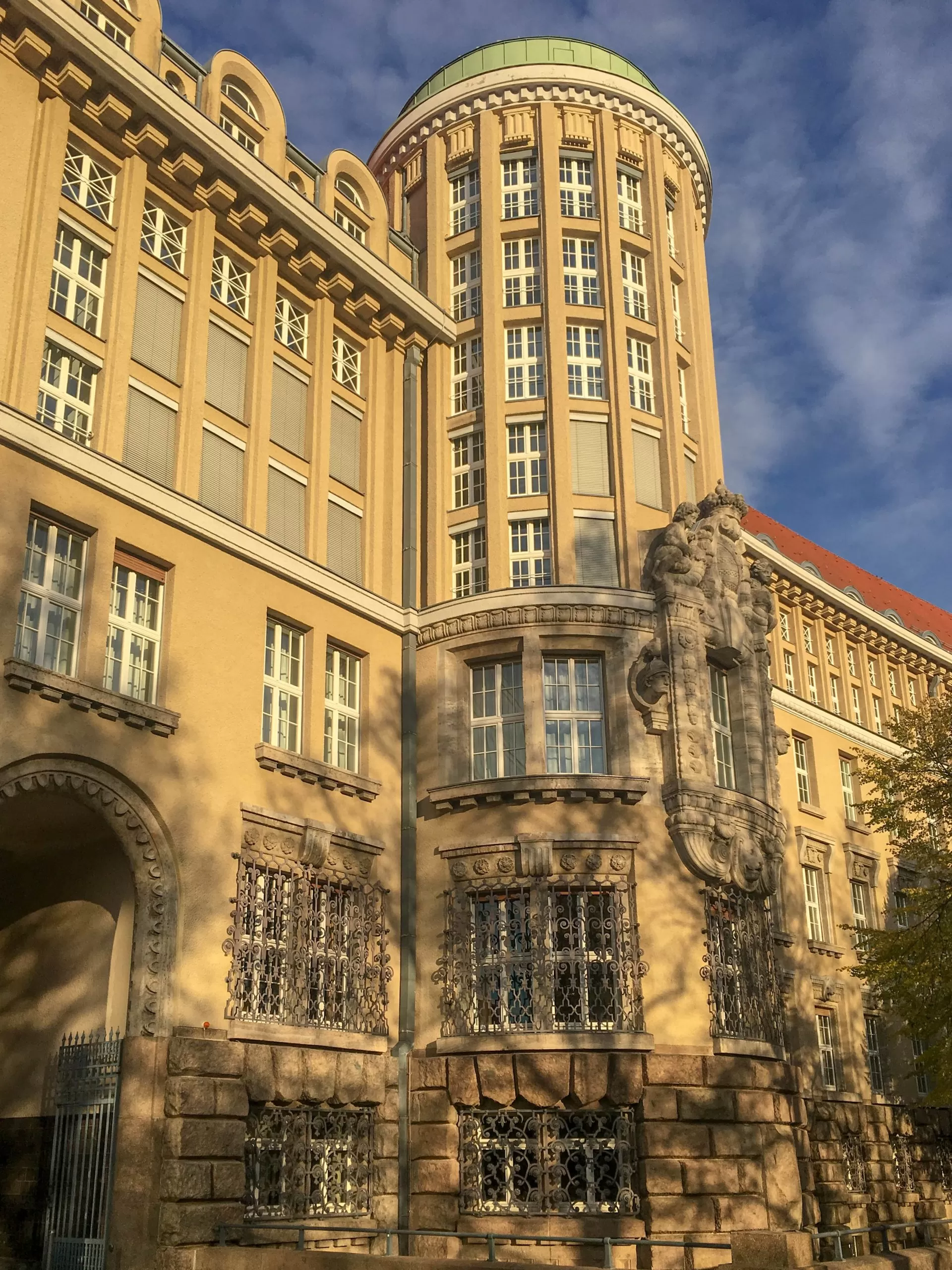 German National Library, 1914-1916. Architect: Oskar Pusch