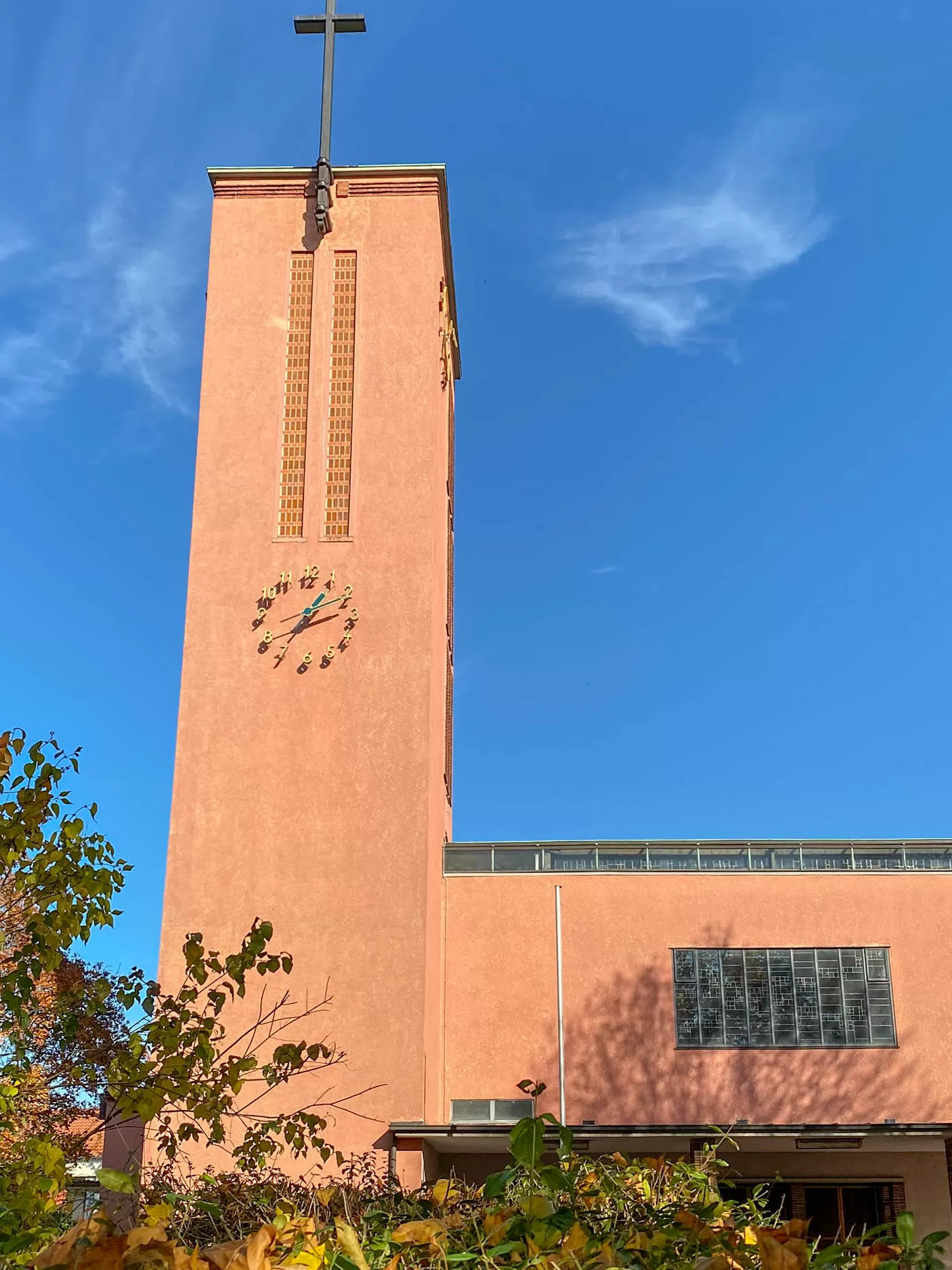 Kreuzkirche, 1928-1930. Architects: Paul Trüdinger, Hans Volkart. Photo: Daniela Christmann