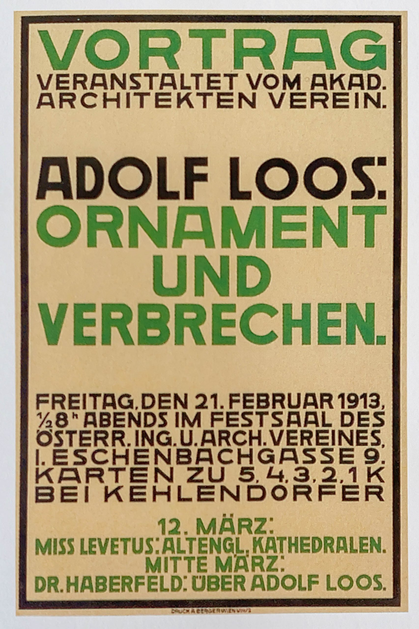 Loos-Haus, 1909-1911. Architekt: Adolf Loos
