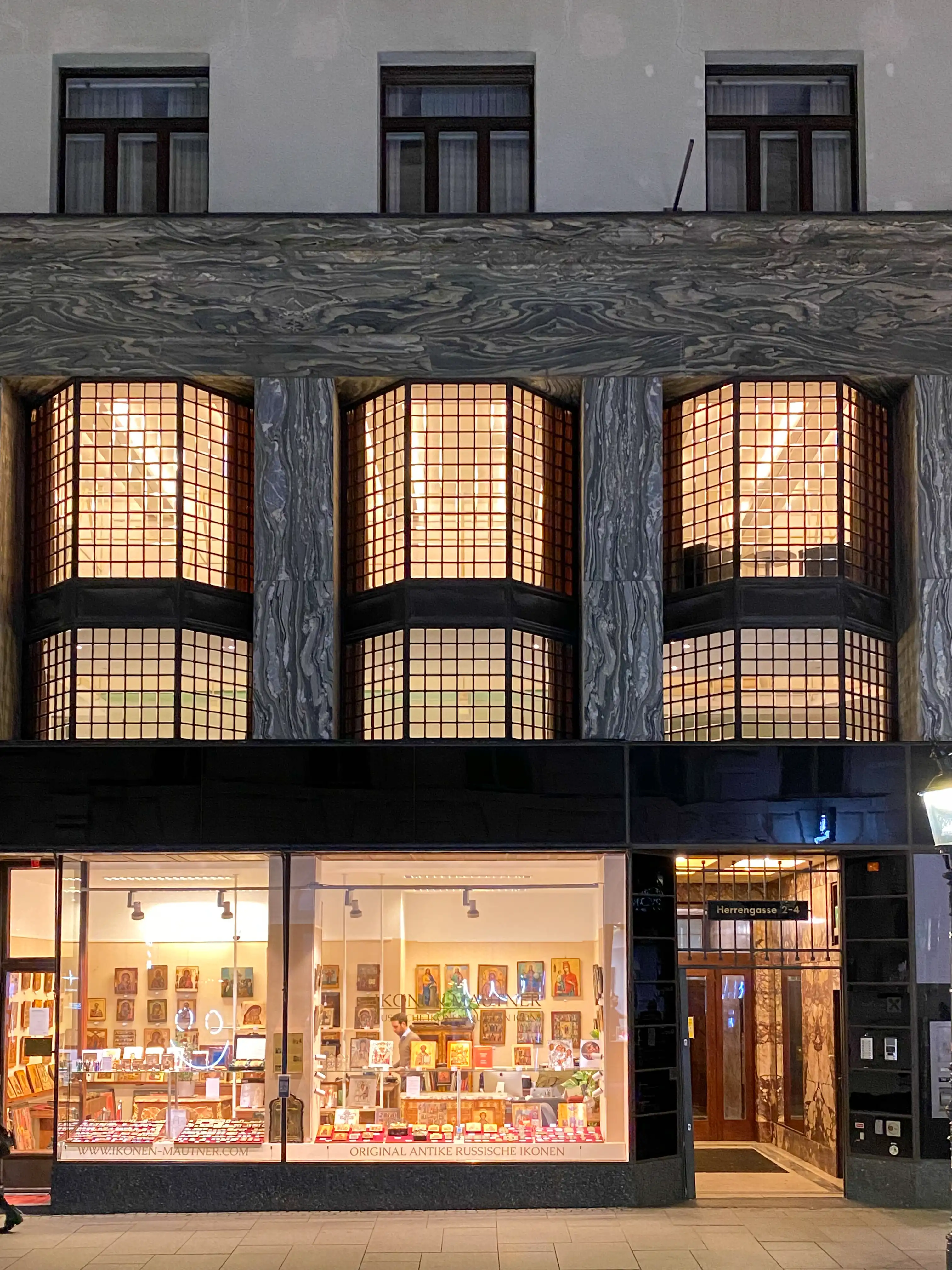 Looshaus, 1909-1911. Architekt: Adolf Loos. Foto: Daniela Christmann
