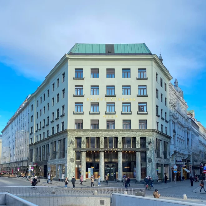 Looshaus, 1909-1911. Architekt: Adolf Loos. Foto: Daniela Christmann