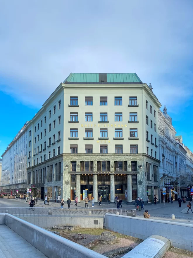 Looshaus, 1909-1911. Architekt: Adolf Loos. Foto: Daniela Christmann