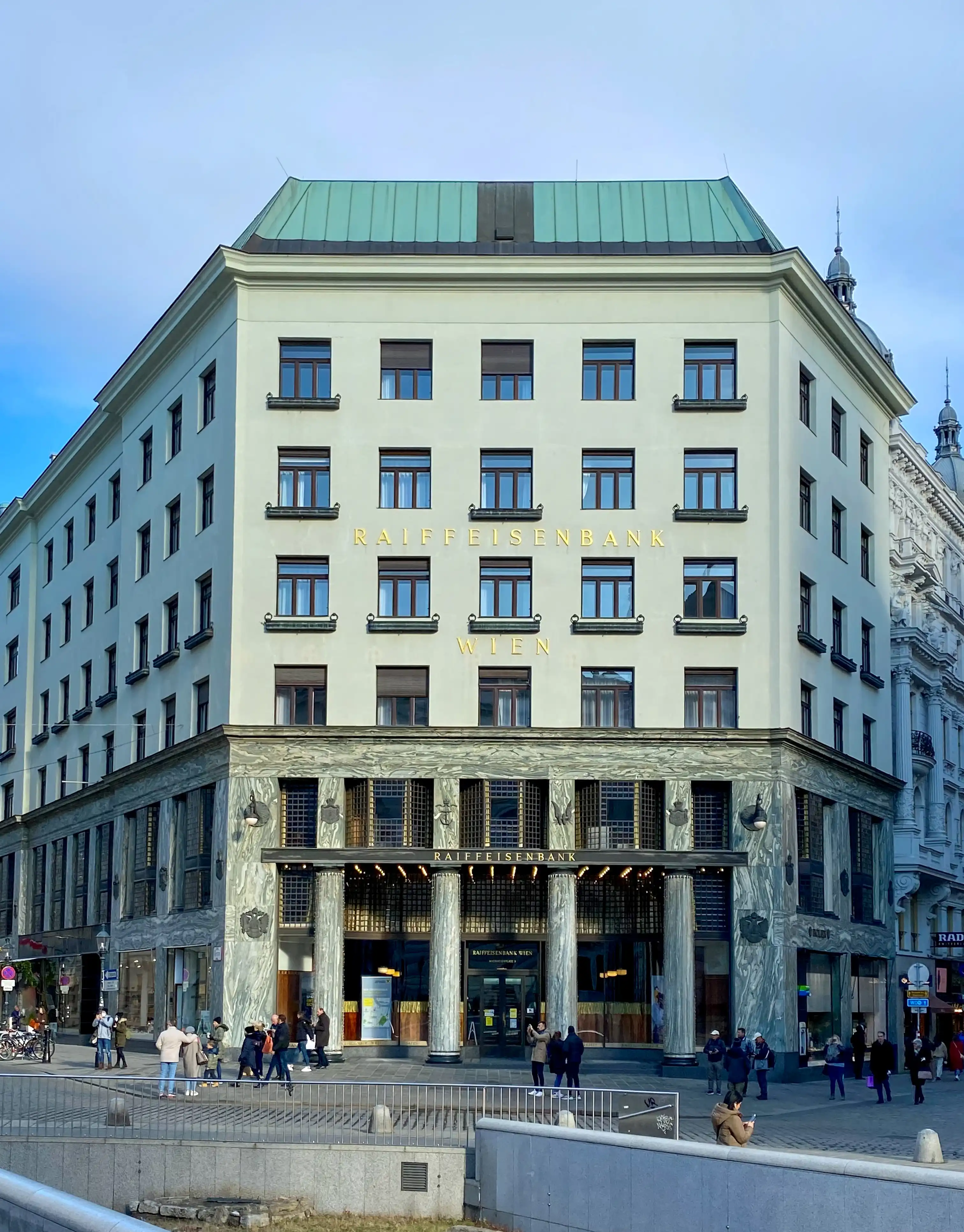 Looshaus, 1909-1911. Architekt: Adolf Loos. Foto: Daniela Christmann