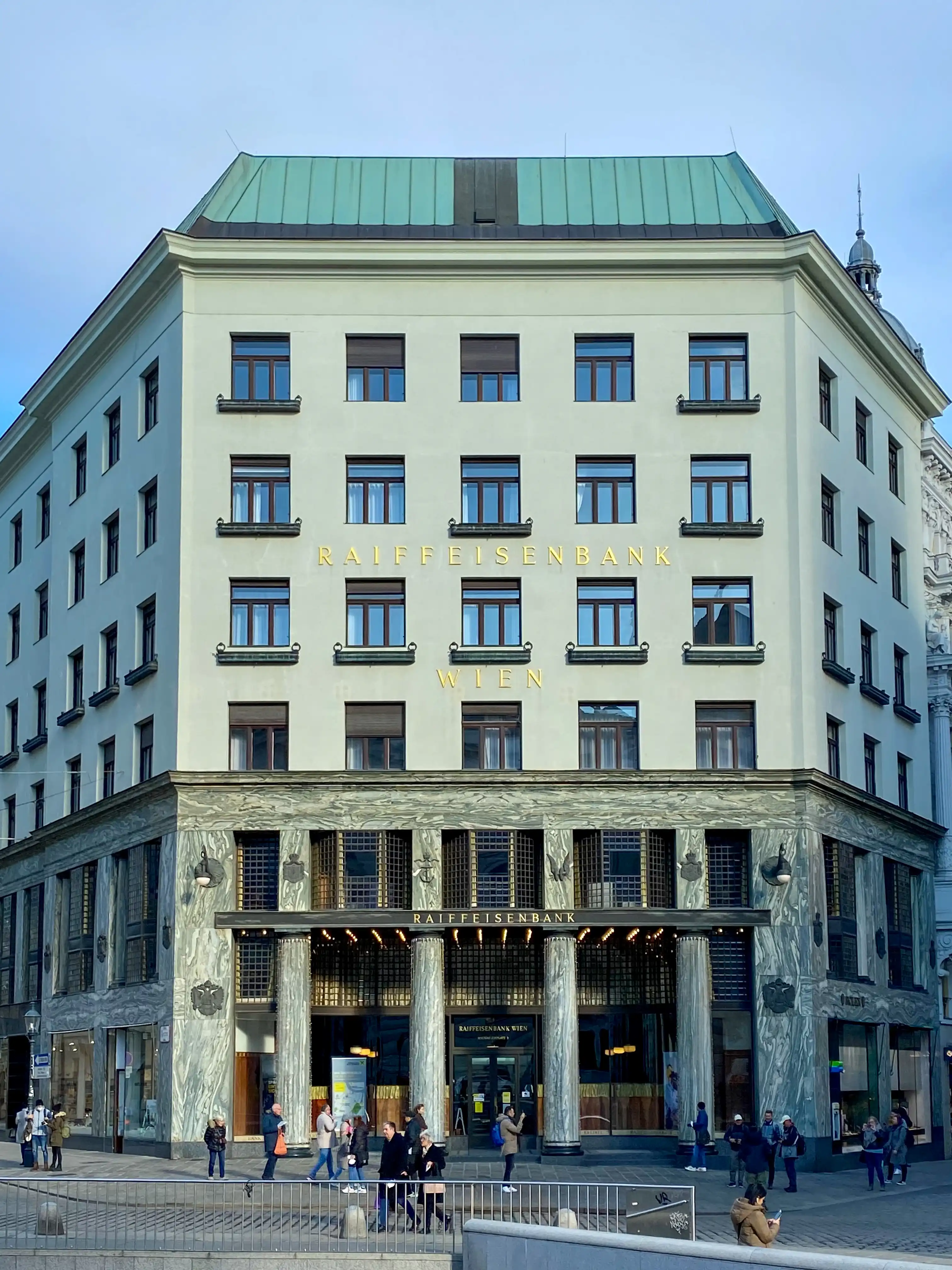 Looshaus, 1909-1911. Architekt: Adolf Loos. Foto: Daniela Christmann